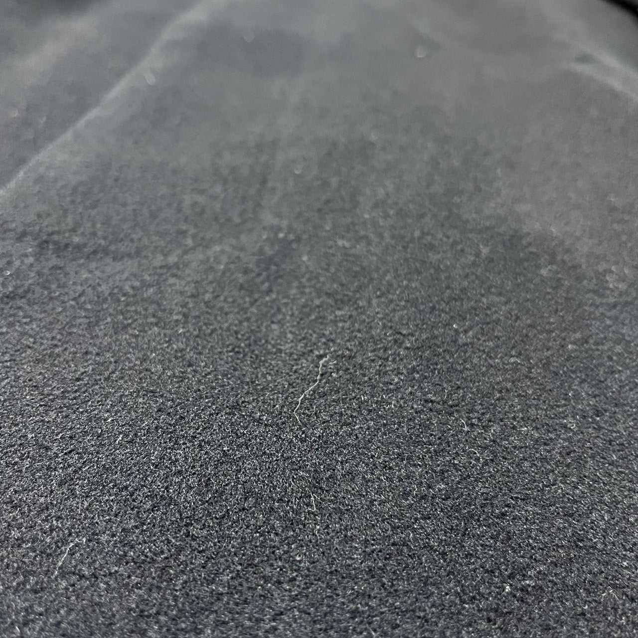 LANVIN(ランバン) 90~00's Cashmere blend wool coat with stainless steel collar/カシミヤ混ウールステンカラーコート SIZE表記無し(L程度) ネイビー