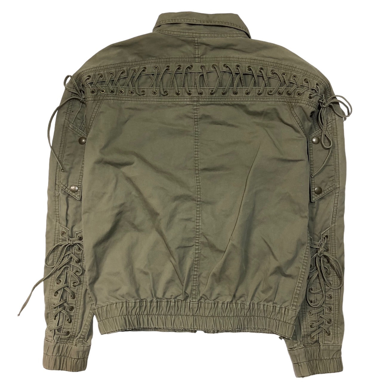 Hysterics(ヒステリックス) 00's バックレースフライトジャケット/ボンテージ/Y2K 3AJ-2500 FREE カーキ