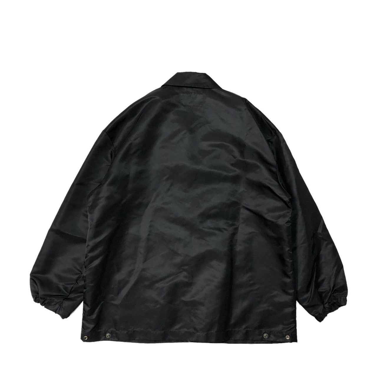 zucca(ズッカ) 19AW logo coach jacket アーム ロゴ プリント ナイロン コーチ ジャケット ZU93FC075 M ブラック