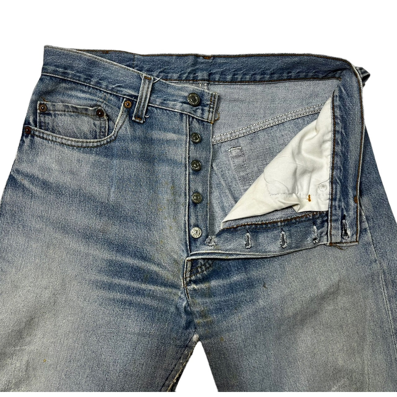 Levi's(リーバイス) 80's 501 vintage denim pants ヴィンテージ デニム パンツ ジーンズ W33 インディゴ USA製 裏ボタン525