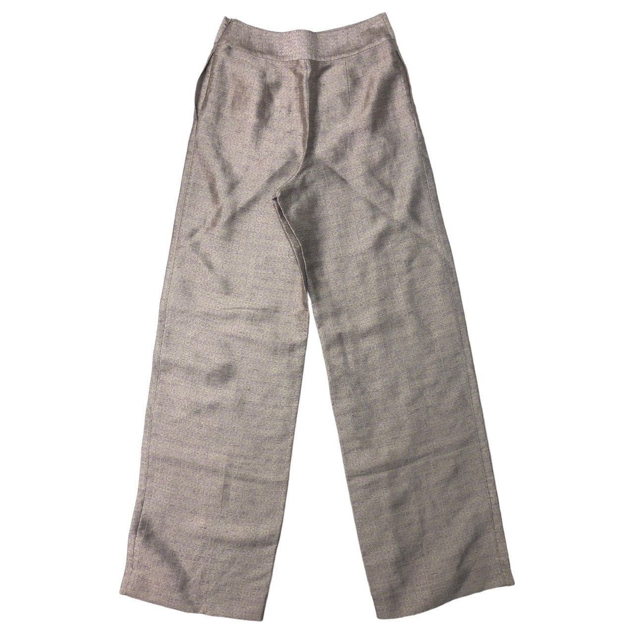 MAISON MARGIELA(メゾンマルジェラ) 17SS Fine pattern jacquard wide slacks 小紋ジャガードワイドスラックス S51KA0376 SIZE 40(L) パープル パンツ