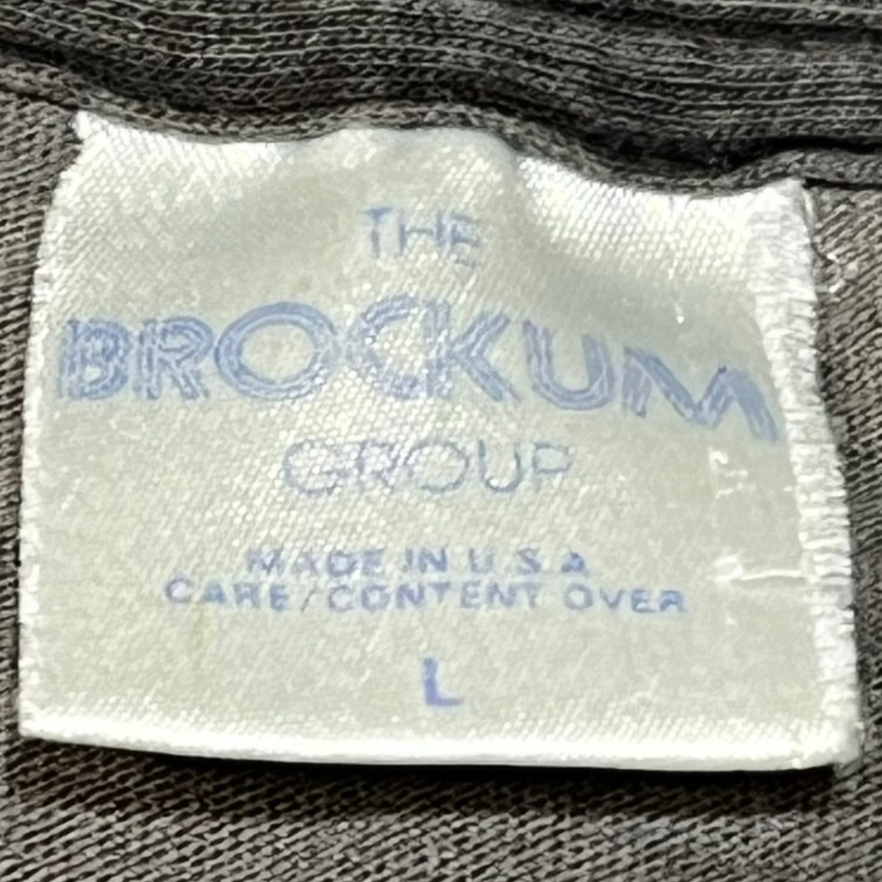 BROCKUM(ブロッカム) 1992's"METALLICA/GUNS N'ROSES"Tour Tee/ヴィンテージ/バンドTシャツ/ツアー L グレー 90’s 90s 90年代 1992年製