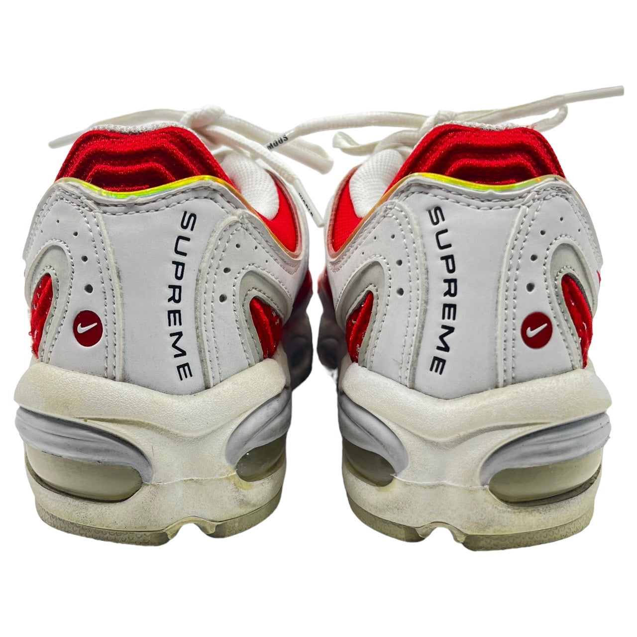 NIKE×SUPREME(ナイキ×シュプリーム) AIR MAX TAILWIND 4/S/エアマックス/スニーカー 512245-001 26cm ホワイト×レッド