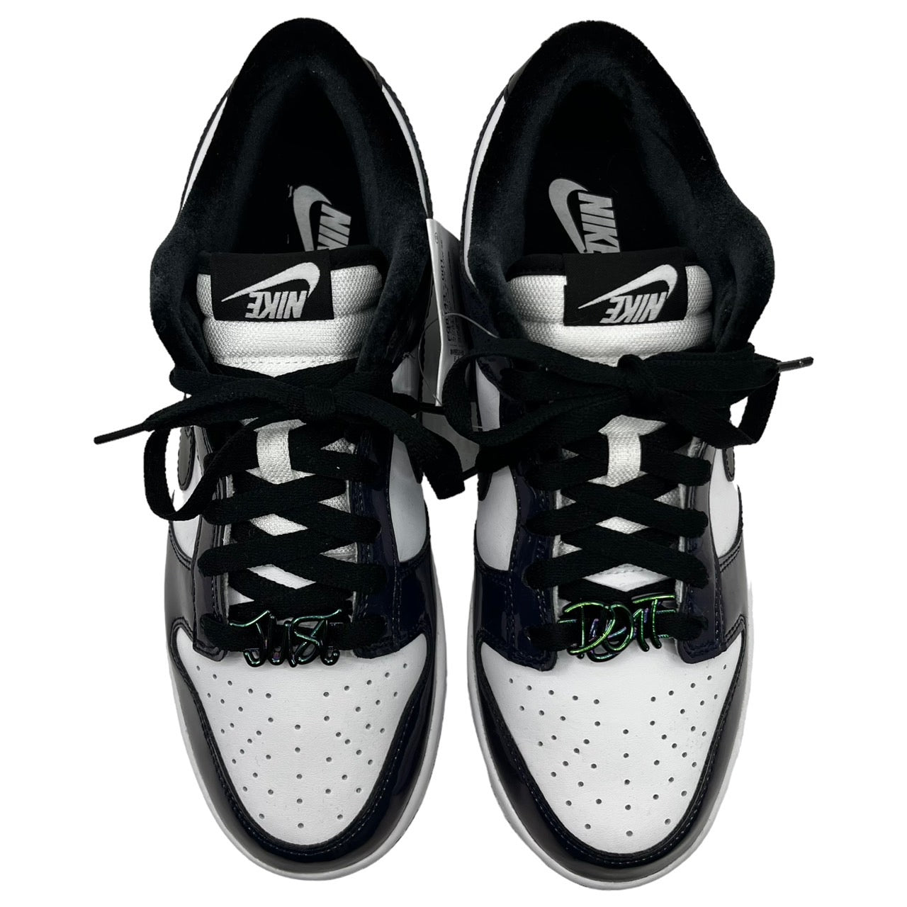 NIKE(ナイキ) WMNS Dunk Low SE Just Do It ダンク ロー SE ジャスト ドゥ イット FQ8143-001 26cm ブラック×ブラックメタル