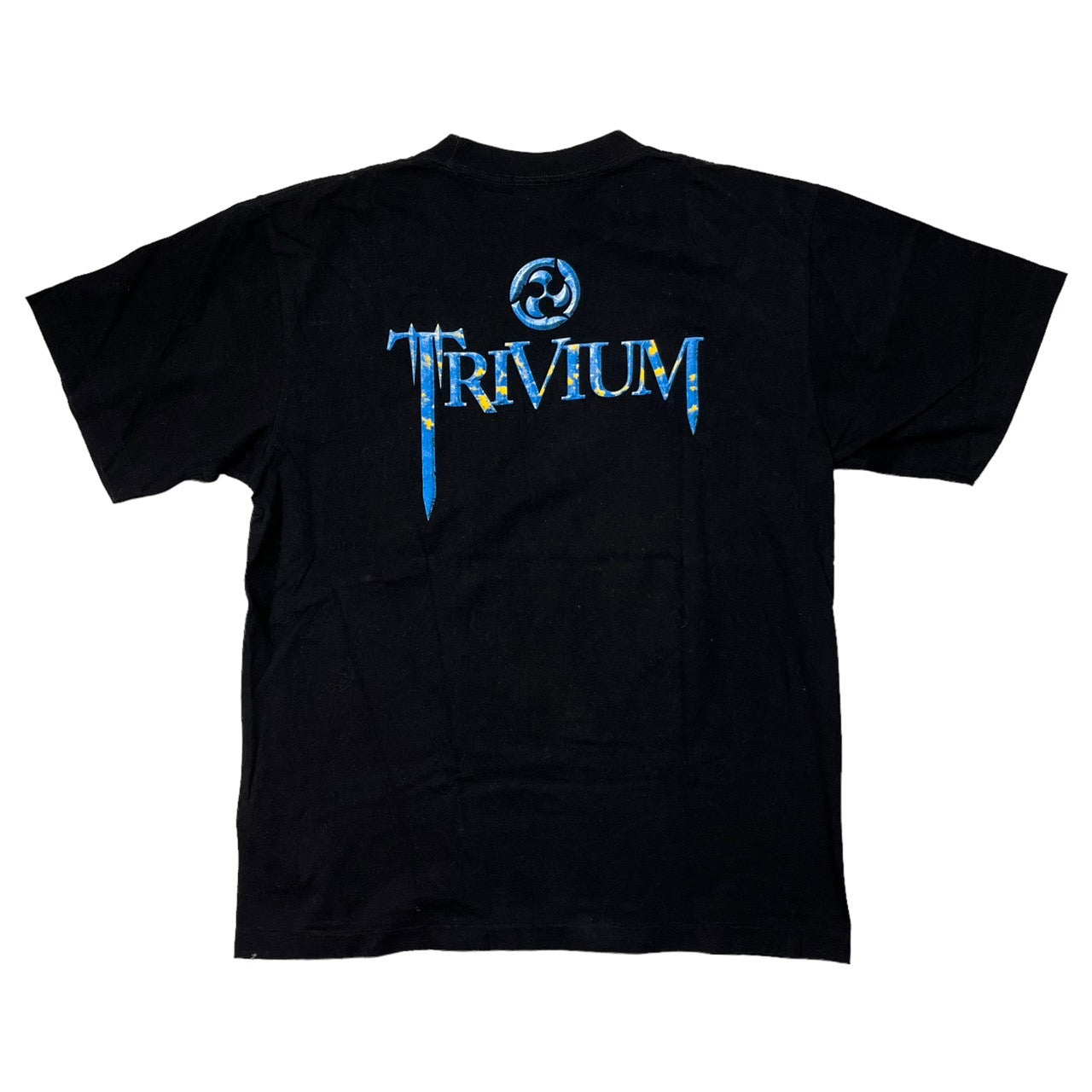 THE ROXX(ザロック) 00's”TRIVIUM"vintage band TEE/ヴィンテージバンドTシャツ L ブラック the crusade アルバム