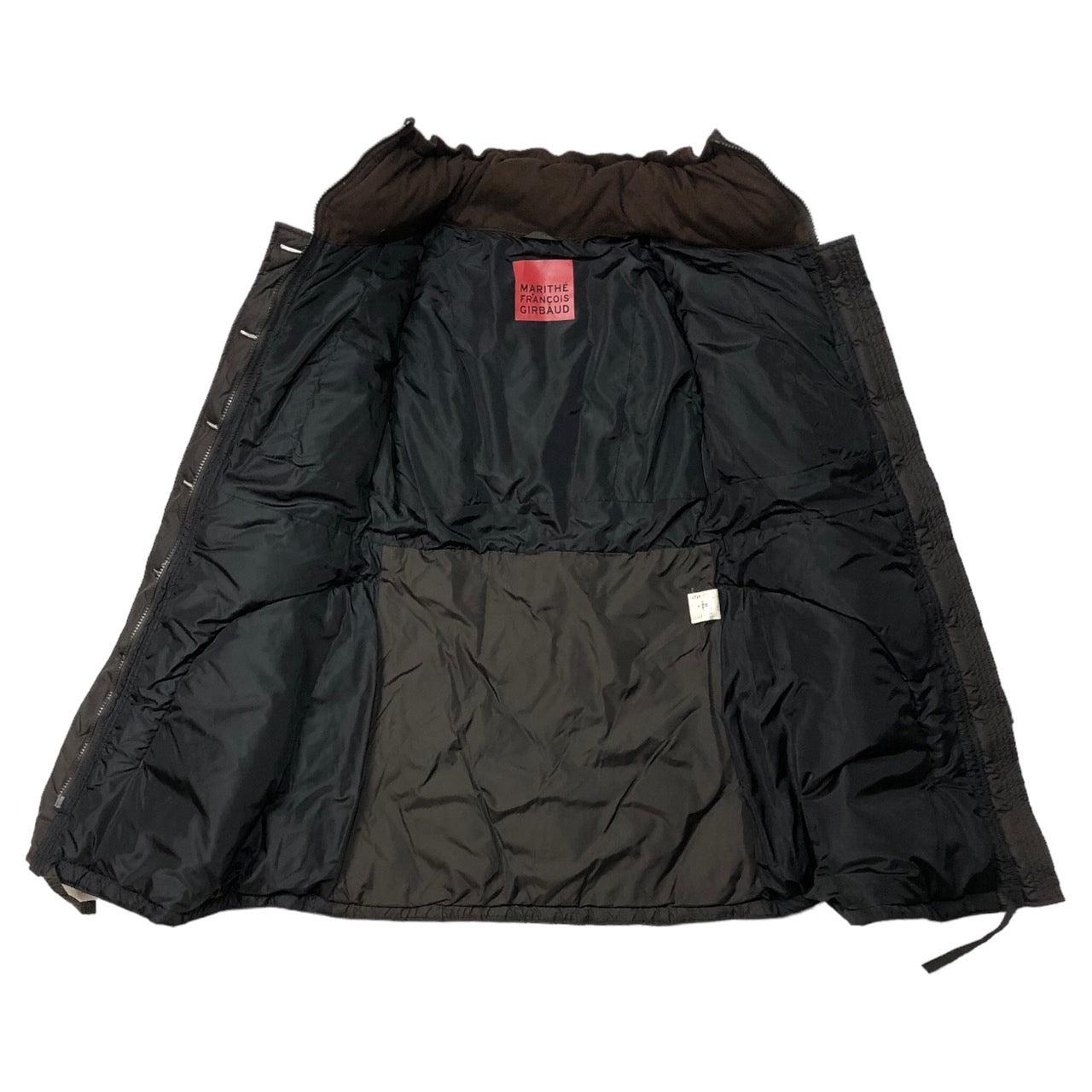 MARITHE FRANCOIS GIRBAUD(マリテフランソワジルボー) 00s half down coat/ハーフダウンコート SIZE M ブラウン