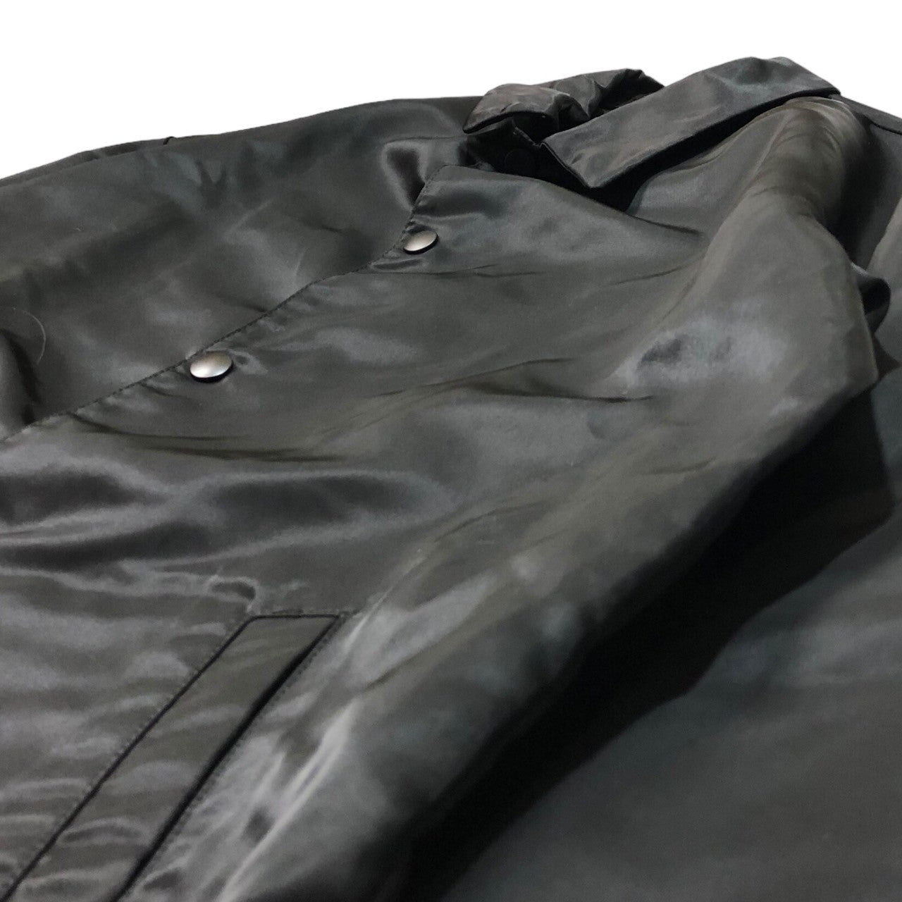 zucca(ズッカ) 19AW logo coach jacket アーム ロゴ プリント ナイロン コーチ ジャケット ZU93FC075 M ブラック