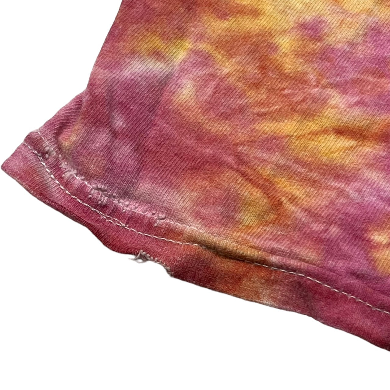 VINTAGE(ヴィンテージ) 90's Woodstock tie-dye T-shirt/ウッドストック/Tシャツ/タイダイ/バンドTシャツ SIZE L レッド×イエロー 90s 90年代 フェスティバル