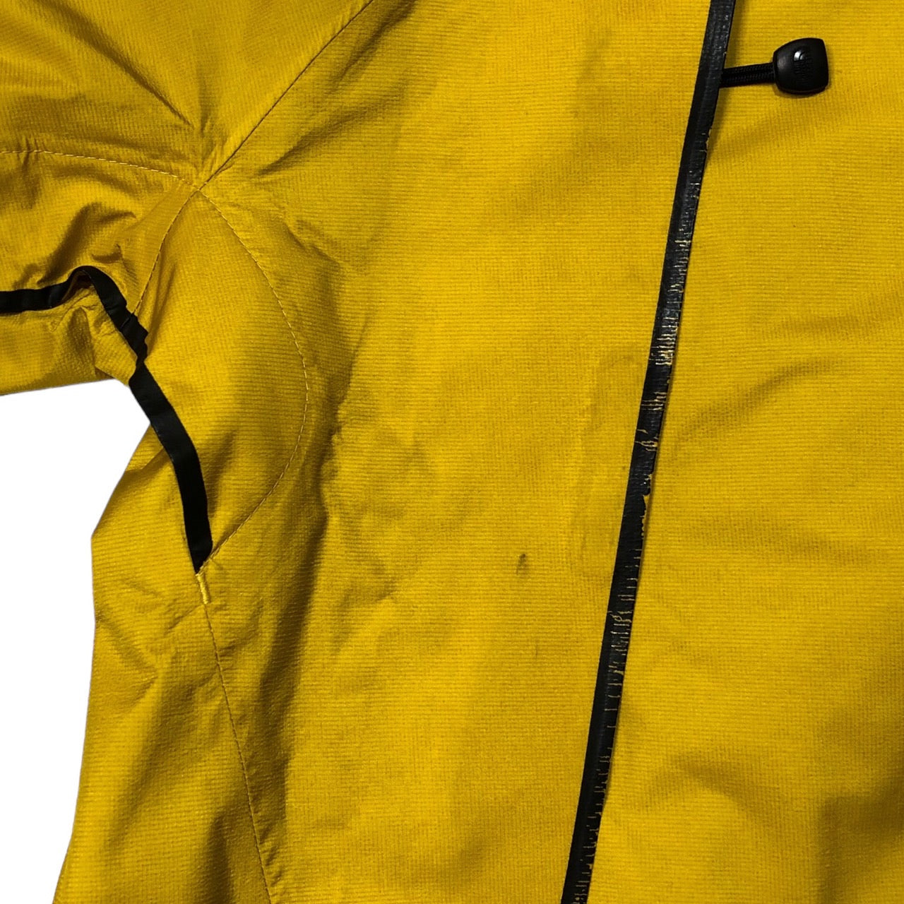 THE NORTH FACE(ザノースフェイス) GORE-TEX EG jacket/イージージャケット/マウンテンパーカー NS15808 S イエロー×ブラック