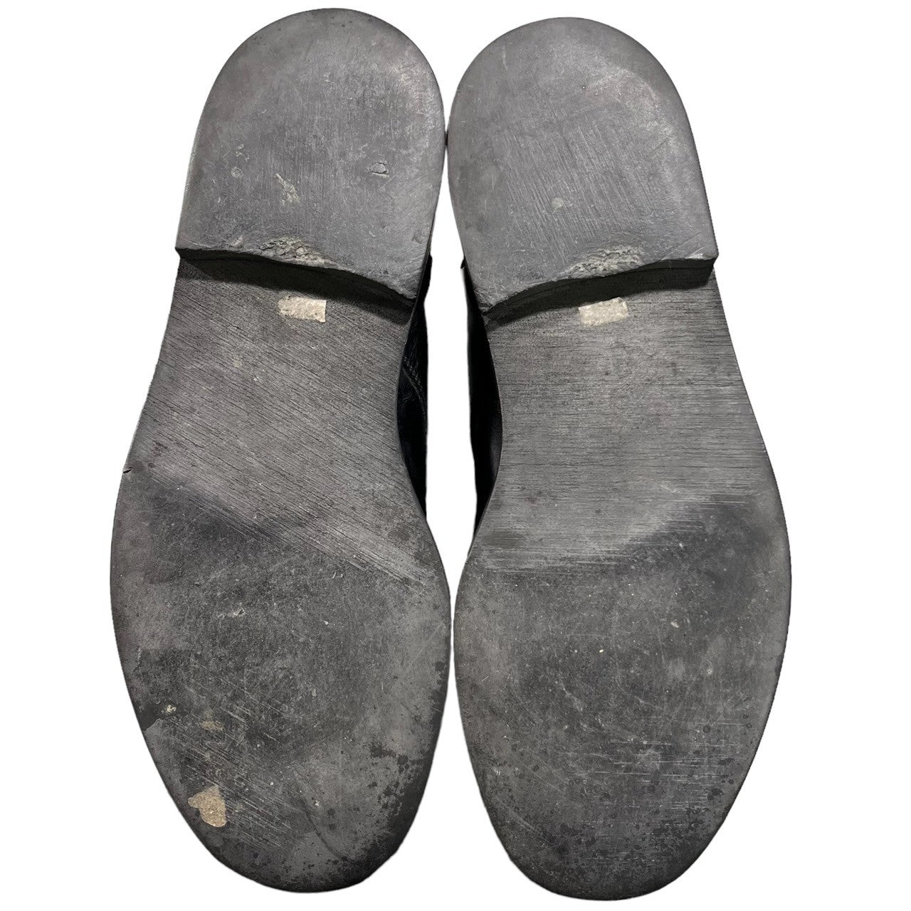 COMME des GARCONS HOMME(コムデギャルソンオム) 00s front gore leather shoes/フロントゴアレザーシューズ/革靴 SIZE 24 1/2 ブラック 日本製