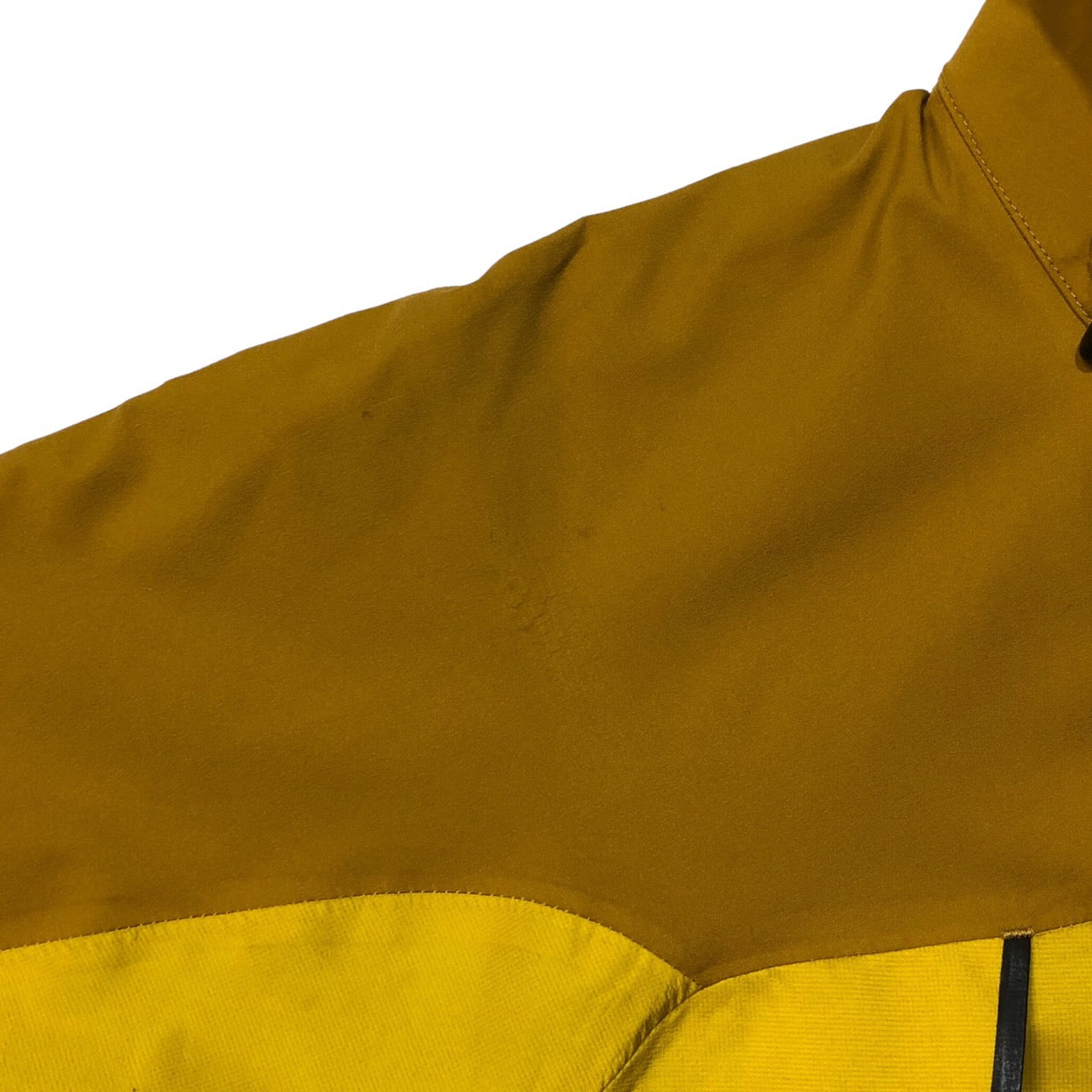 THE NORTH FACE(ザノースフェイス) GORE-TEX EG jacket/イージージャケット/マウンテンパーカー NS15808 S イエロー×ブラック