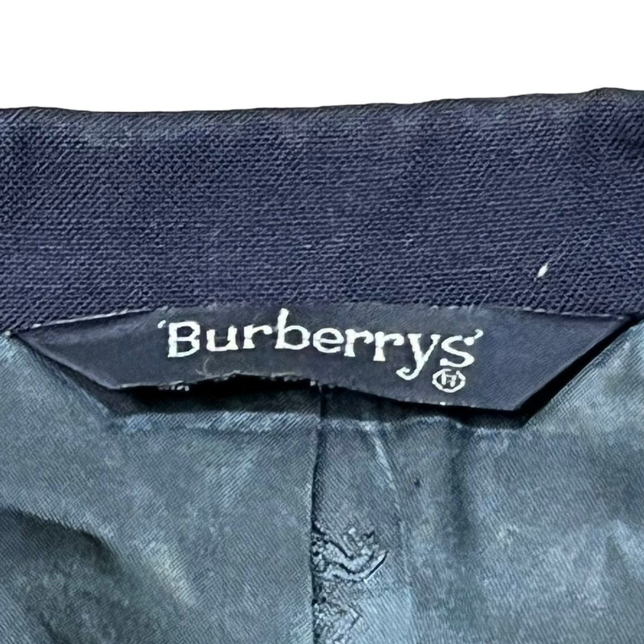 Burberrys(バーバリーズ) 90's gold button navy blazer 金ボタン 紺 ブレザー 紺ブレ ダブル ジャケット テーラード 表記無し(XL程度) ネイビー DAVISON'S USA製