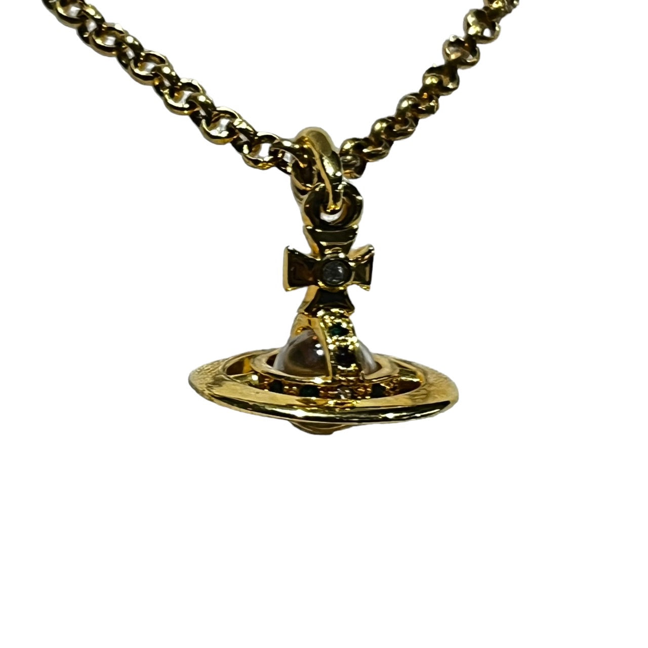 Vivienne Westwood(ヴィヴィアンウエストウッド) 00's orb necklace オーブ ネックレス ペンダント ゴールド