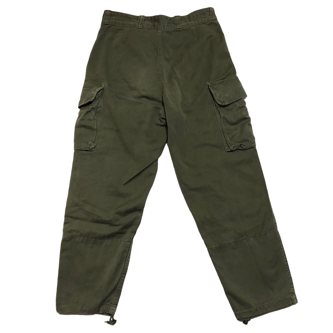 FRENCH MILITARY(フランス軍) 70's "PAUL BOYE"M-64 カーゴパンツ/テーパード 76(Mサイズ程度) カーキ/オリーブ SETE 1975 1975年 70年代 70s