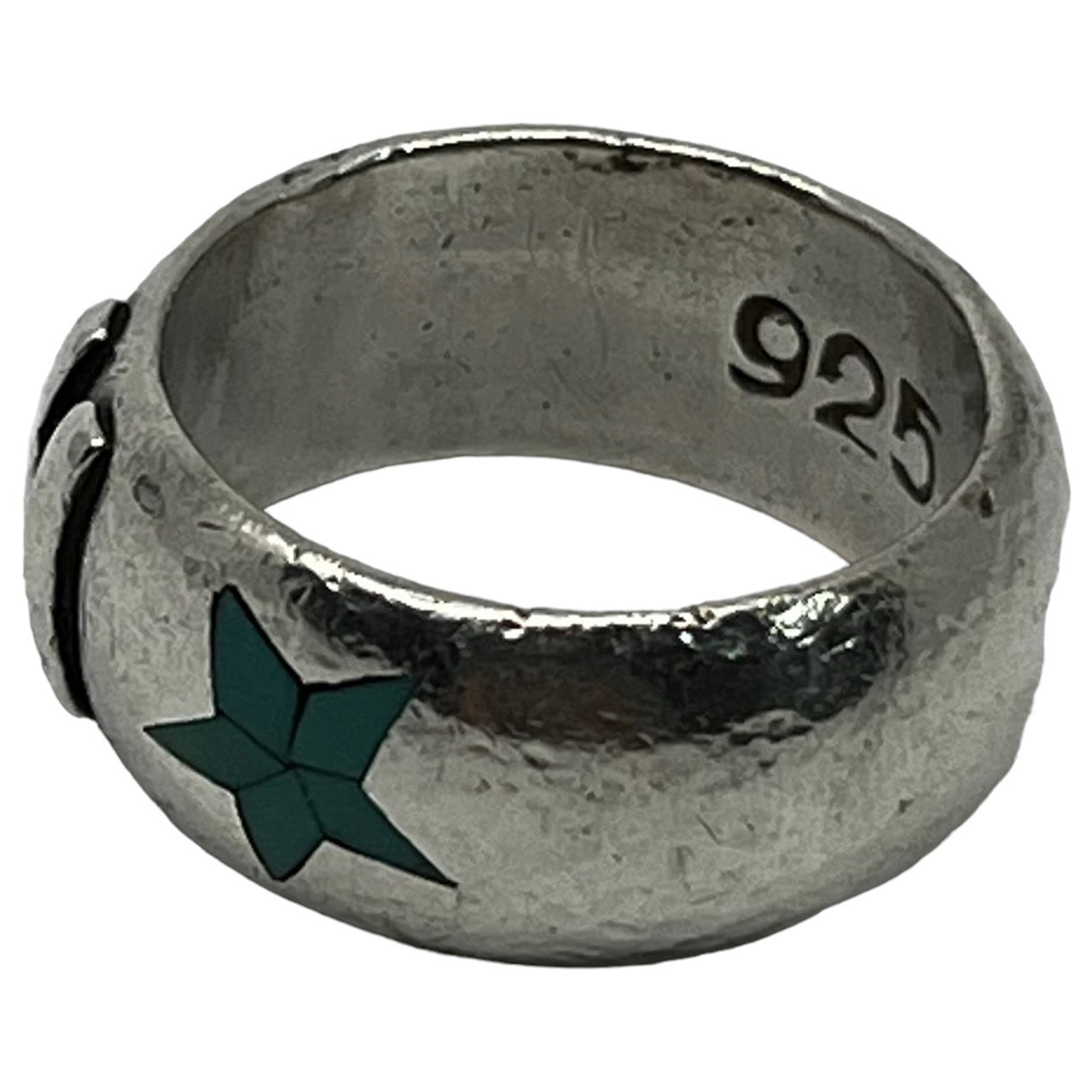 HOLLYWOOD RANCH MARKET(ハリウッドランチマーケット) H logo ring ロゴ リング 18.5号 シルバー silver925