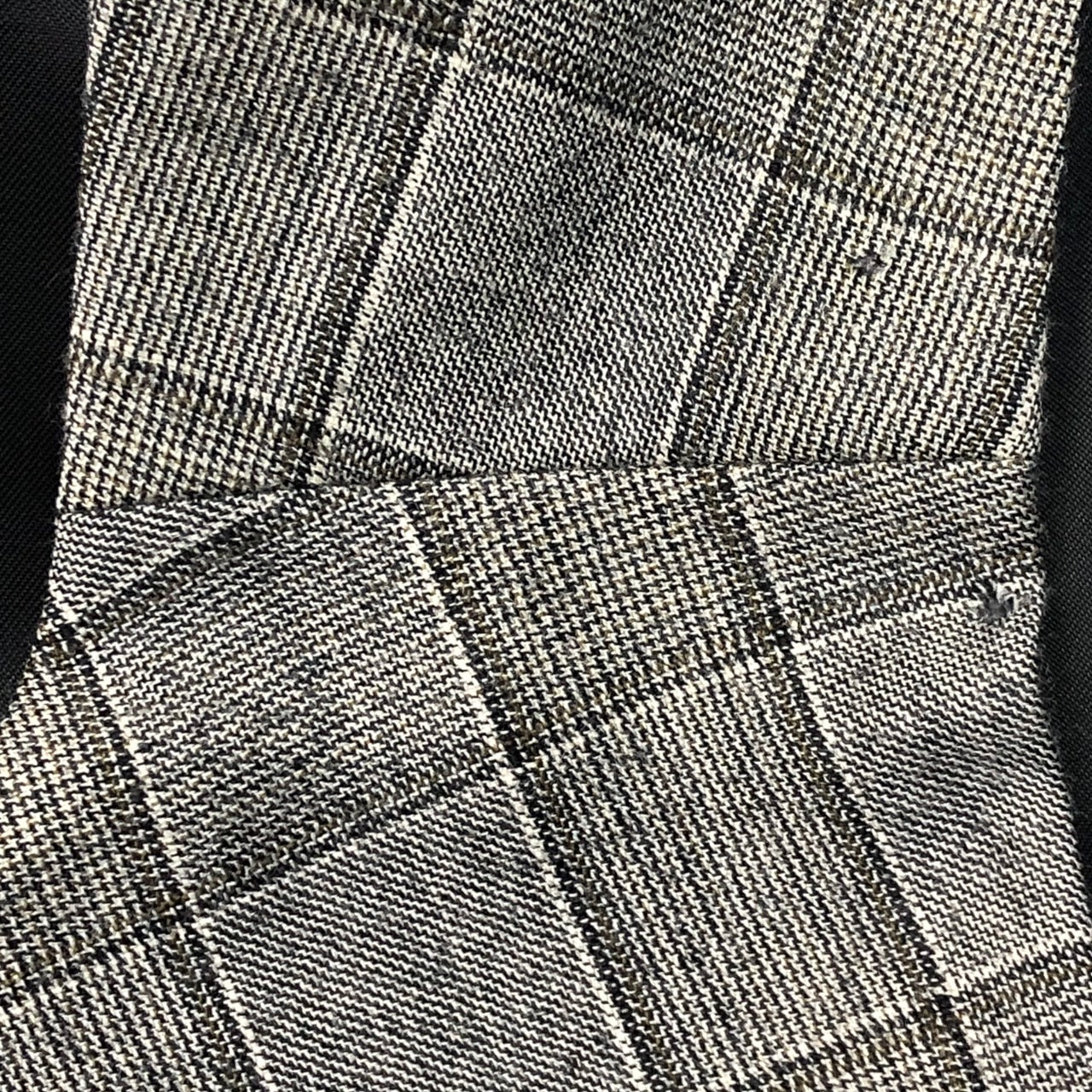 KRIS VAN ASSCHE(クリスヴァンアッシュ) 00's zip design gilet/ジップデザインジレ/ベスト 44(S程度) グレー