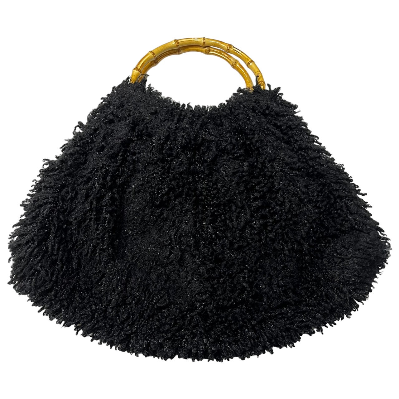 tricot COMME des GARCONS(トリココムデギャルソン) バンブーハンドバッグ TN-K207 ブラック