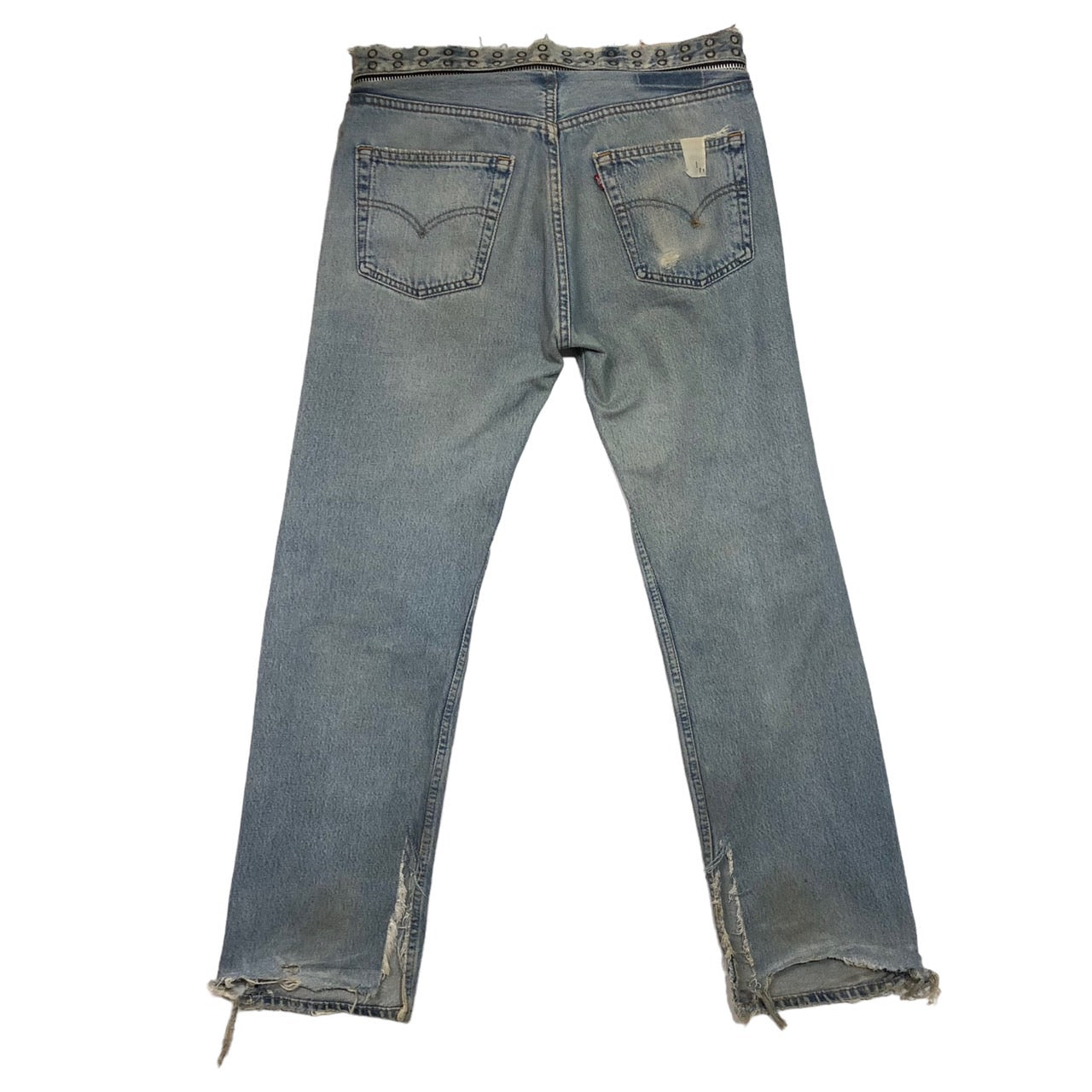 N.HOOLYWOOD×prince kilimanjaro×LEVIS(エヌ ハリウッド×プリンスキリマンジャロ×リーバイス) キリマンジャロ/501リメイクデニムパンツ/再構築 W33/L30 ライトインディゴ 初期/アーカイブ