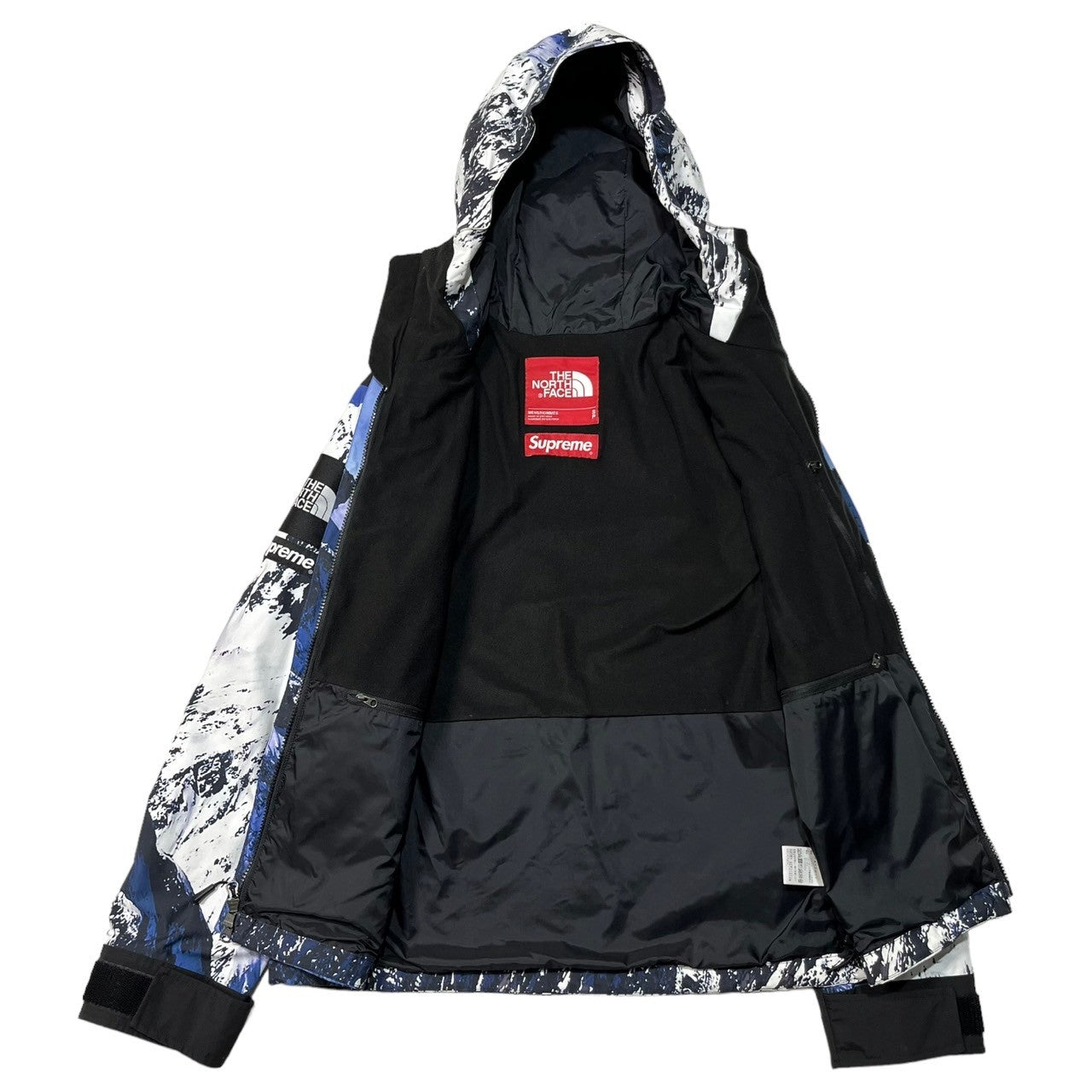 SUPREME×THE NORTH FACE(シュプリーム×ザノースフェイス) 17AW MOUTAIN PARKA マウンテンパーカー ジャケット 雪山 NP61701I S ブルー×ブラック