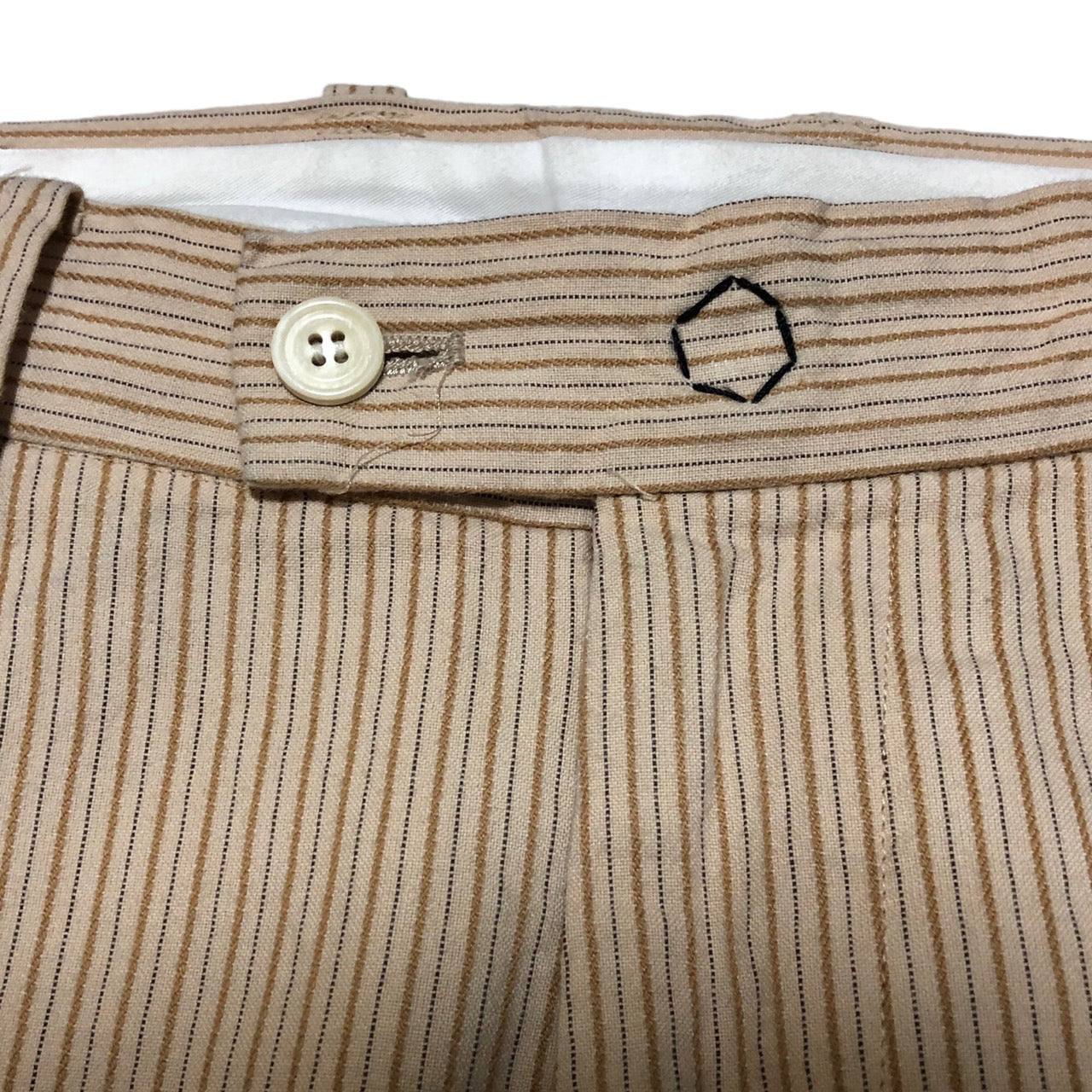 SUNSEA(サンシー) 18AW FLANNEL CHECK PANTS/フランネル チェック パンツ/スラックス 18A50 SIZE 2(M) ベージュ