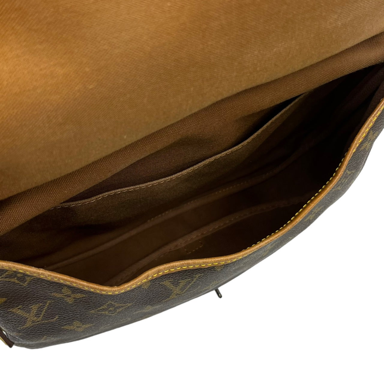 LOUIS VUITTON(ルイヴィトン) 89's Saumur30 ソミュール30 80年代 ヴィンテージ ショルダーバッグ M42256 ブラウン 製造番号:AR8904 ヌメ革ヤケ、薄ヒビ有
