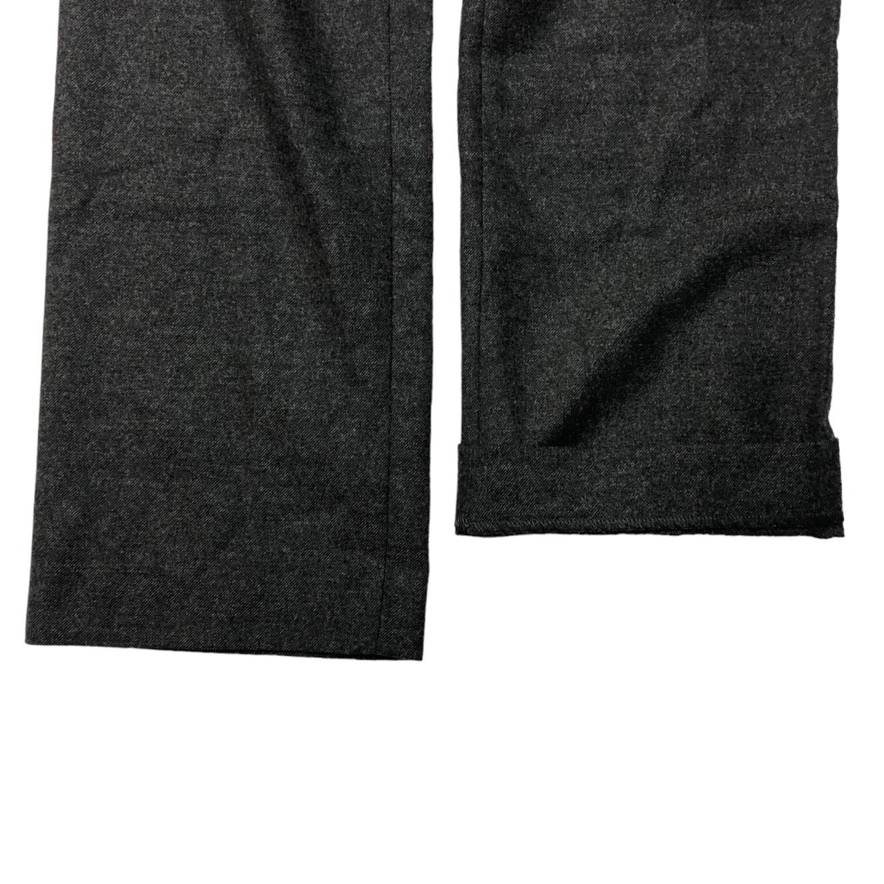 SUNSEA(サンシー) 18AW N.M Brushed Straight Pants/ナイスマテリアルブラッシュドストレートパンツ/ウール 18A54 グレー SIZE 2(M)