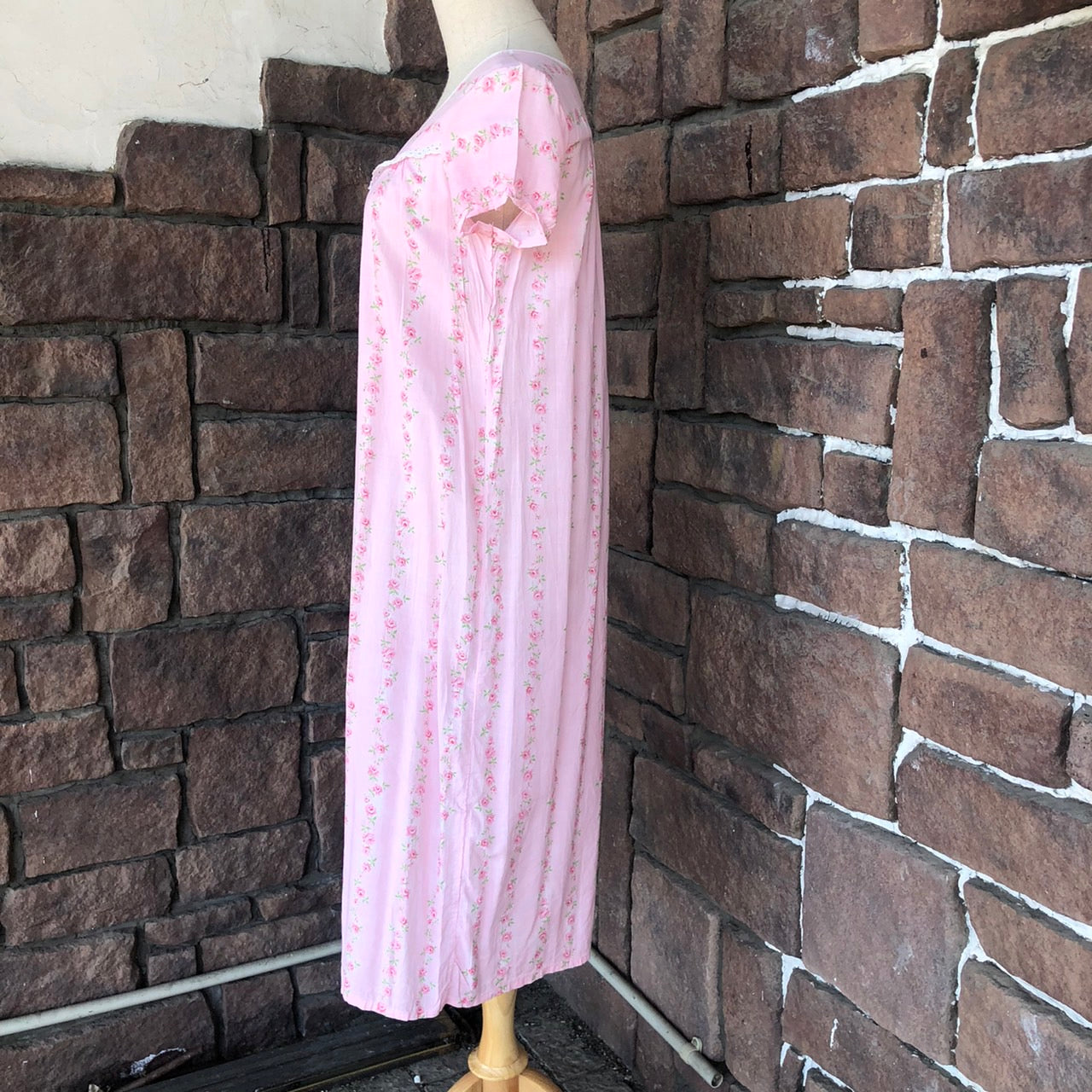 Euro Vintage(ヨーロッパヴィンテージ) Ivy_蔦と咲カットソーワンピース 42(Lサイズ程度) ピンク