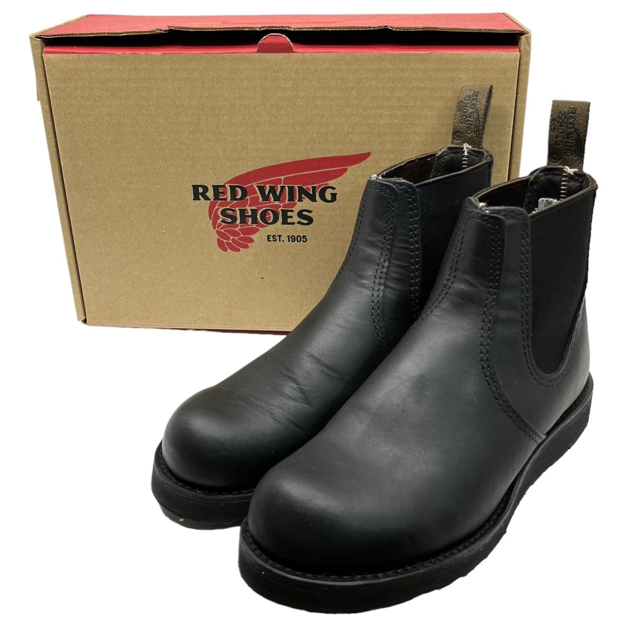 REDWING(レッドウィング) CLASSIC CHELSEA チェルシー ブーツ サイドゴア ブーツ 3194 7(25cm程度) ブラック