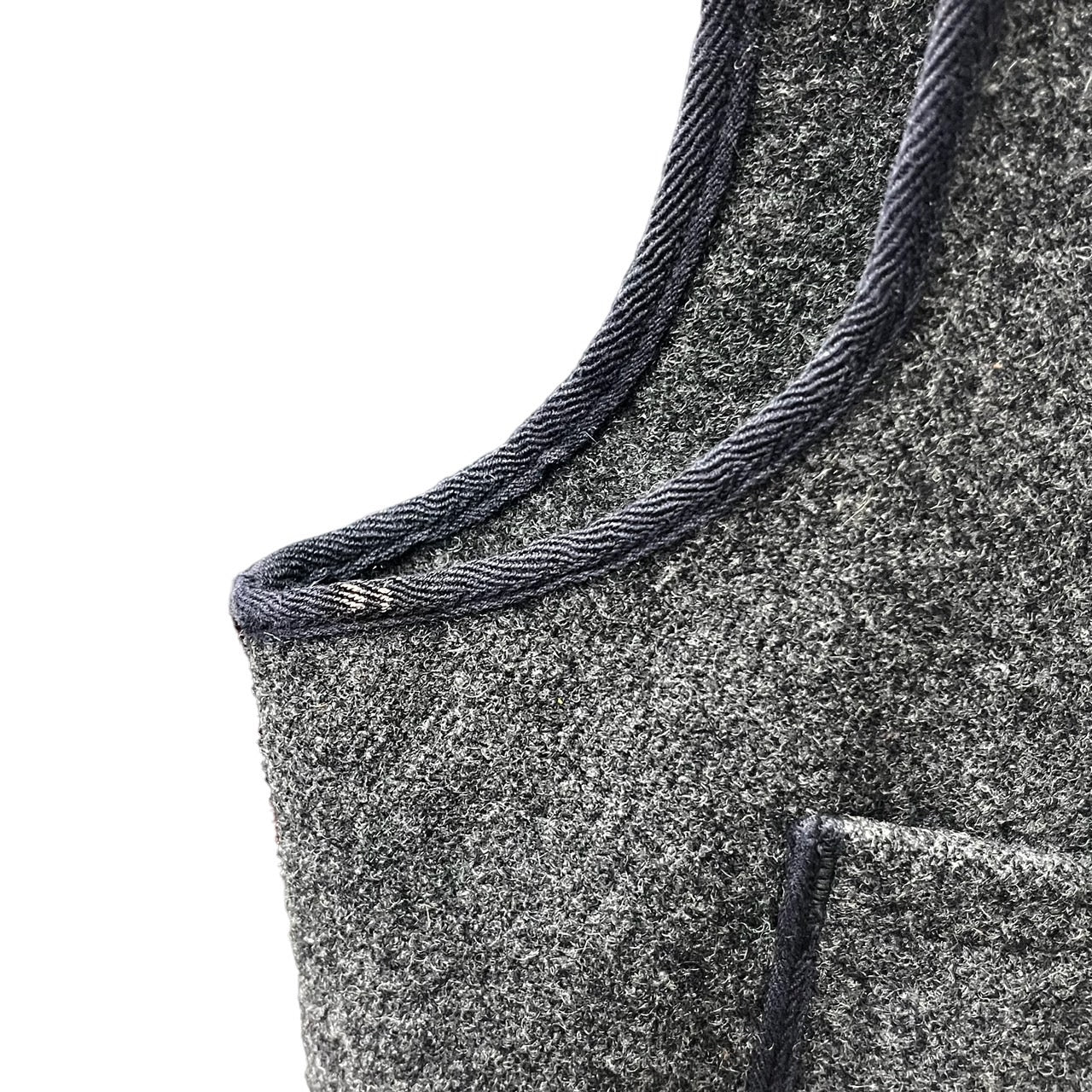 WOOLRICH(ウールリッチ) 70's ウールジップアップベスト/ヴィンテージ 40(Lサイズ程度) グレー 70年代 70s