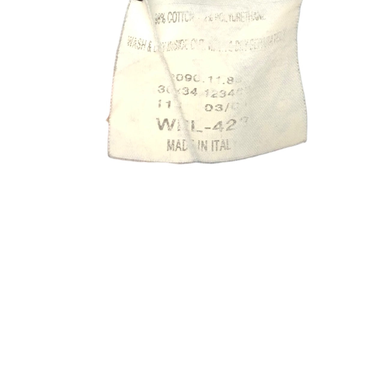 Levi's RED(リーバイスレッド) Initial 2 tone color 3D denim 初期 ツートーンカラー 立体裁断 デニム SIZE 30/34 インディゴ×ライトインディゴ