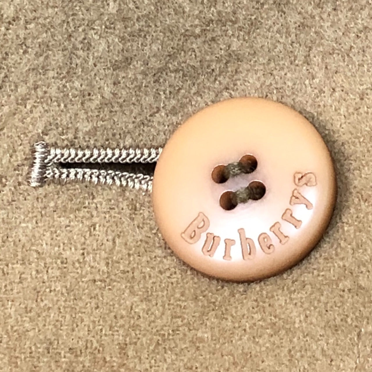 Burberrys(バーバリーズ) 80’S~90's ノバチェック カシミヤ混 ウール ダブル ジャケット コート FNA20-009-50 7AR(M程度) ベージュ ヴィンテージ 80年代 90年代