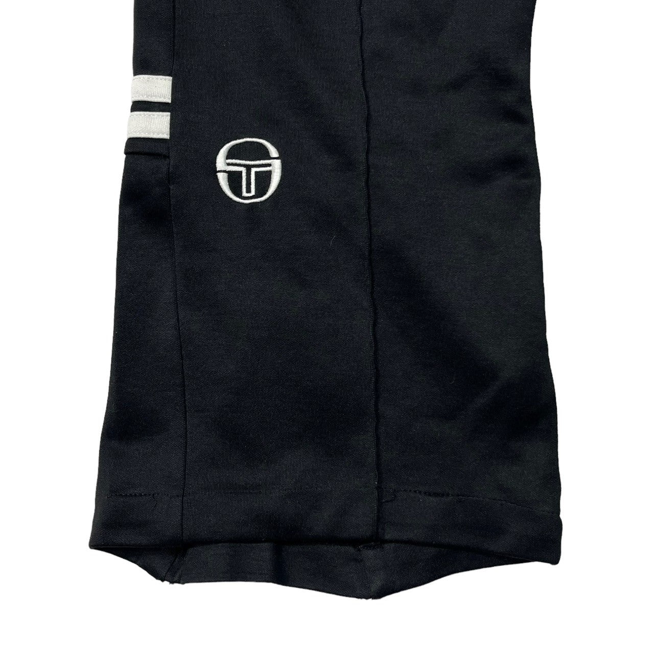 Gosha Rubchinskiy×Sergio Tacchini (ゴーシャラブチンスキー×セルジオタッキーニ) 17SS track pants トラック パンツ ジャージ 刺繍 サイドジップ ロゴ 5514-343-0248 M ブラック