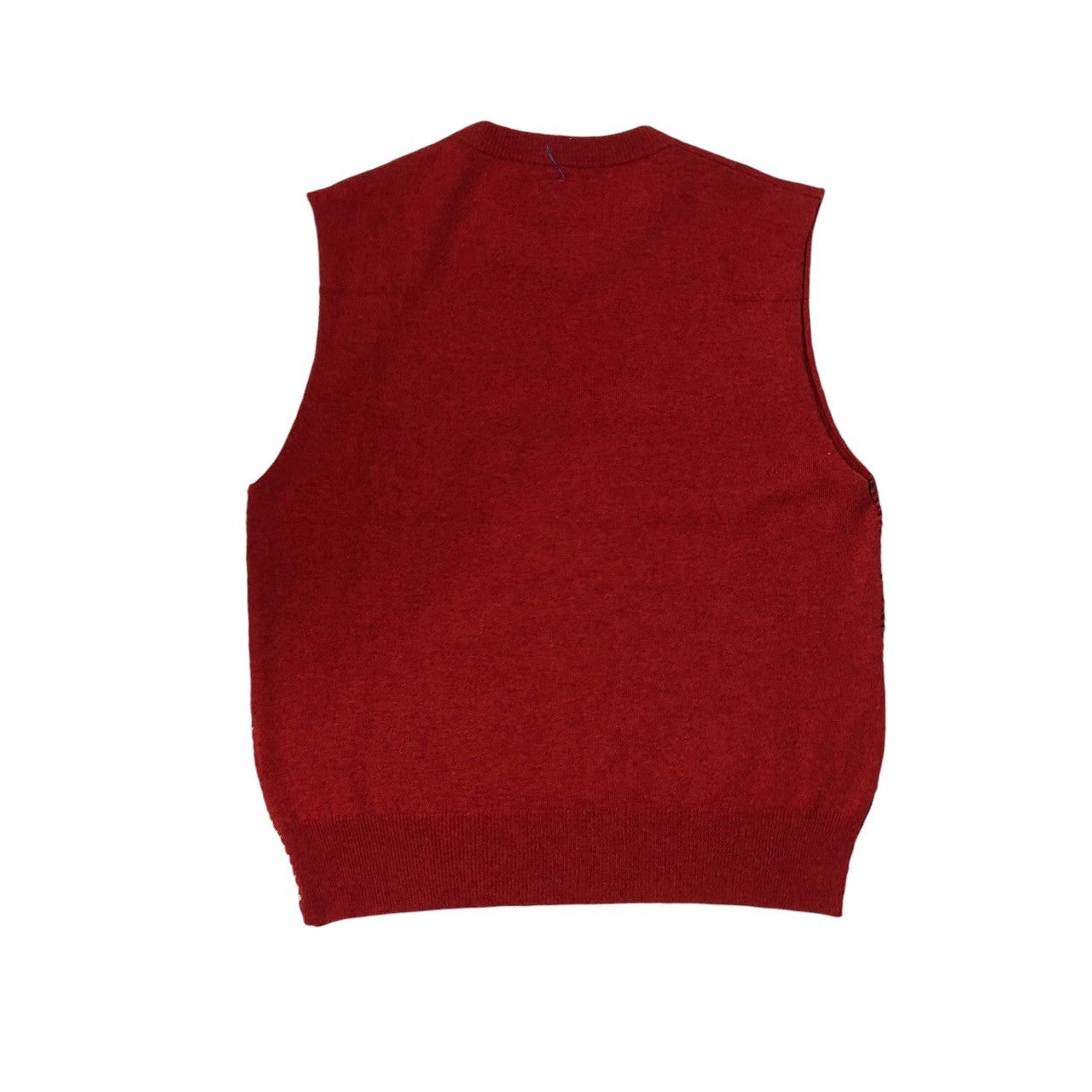 SUNSEA(サンシー) 22AW CASHMERE POCKET VEST カシミア ポケット ベスト 22A54 SIZE 3(L) レッド