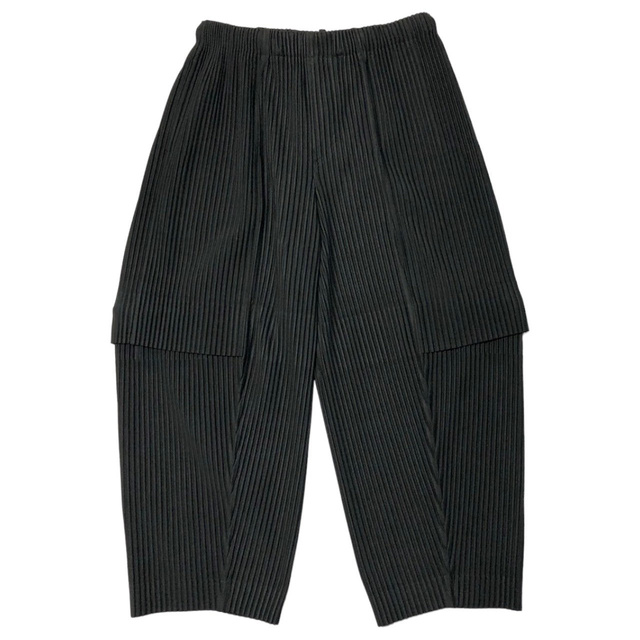 HOMME PLISSE ISSEY MIYAKE(オムプリッセイッセイミヤケ) 23AW CARGO PANTS カーゴパンツ プリーツ HP23JF144 SIZE 2(M) ダーク カーキ