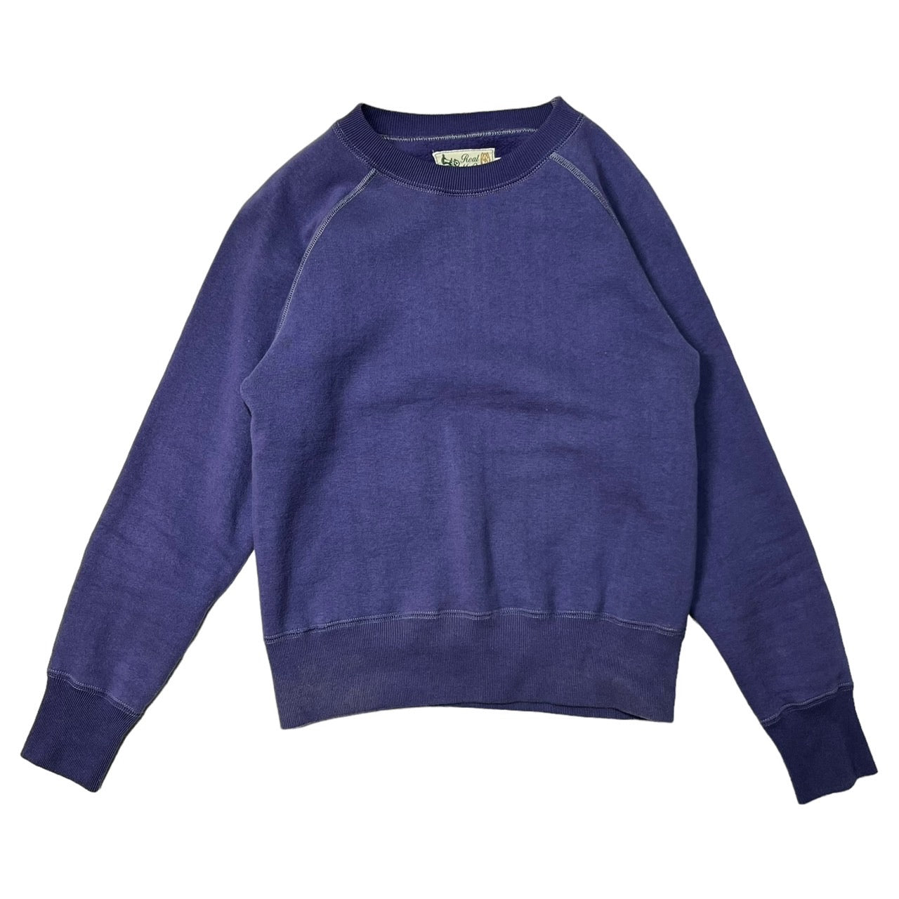 THE REAL McCOY'S(ザリアルマッコイズ) ヘビーウェイトラグランスウェット/厚手 TMC2269 34(S程度) パープル Real Mc Queen/旧タグ