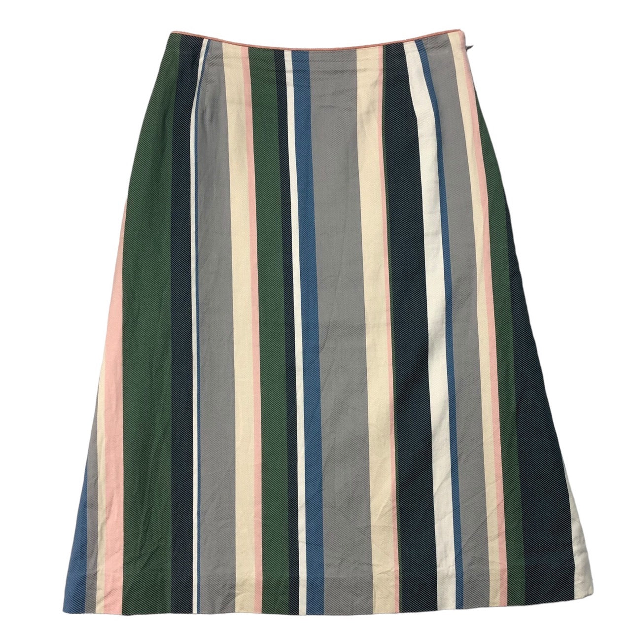 mina perhonen(ミナペルホネン) multi striped skirt マルチストライプ スカート hs5145 SIZE FREE マルチカラー