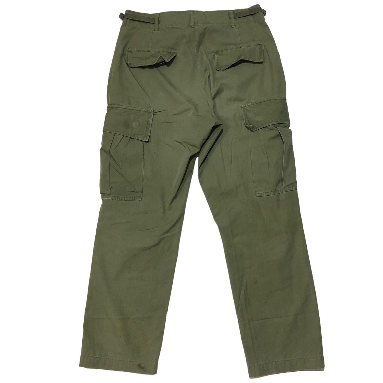 US AMRY(アメリカ軍) 60's ジャングルファティーグパンツ/ヴィンテージカーゴパンツ 8405-082-5557 SMALL REGULAR(Sサイズ程度) オリーブ/カーキ 実物/軍物