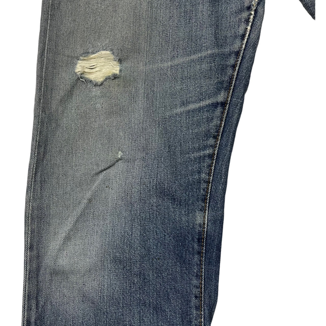 Levi's(リーバイス) 501 66後期 vintage denim pants ヴィンテージ デニム パンツ ジーンズ セルビッチ W34 インディゴ USA製 裏ボタン6 赤耳