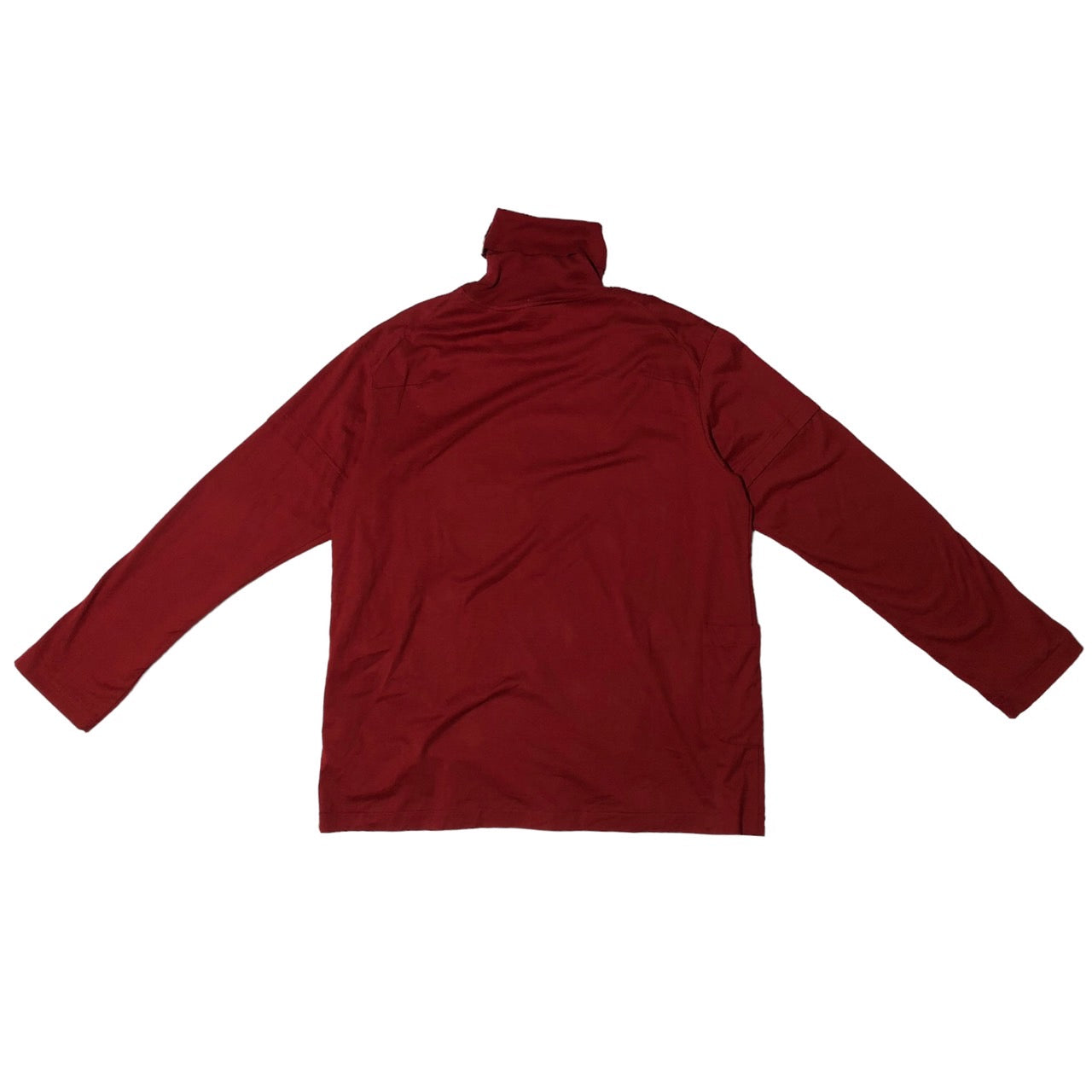 SUNSEA(サンシー) 22AW LAYERED TURTLE LONG T・レイヤードタートルロングT 22A04 SIZE 3(L) レッド