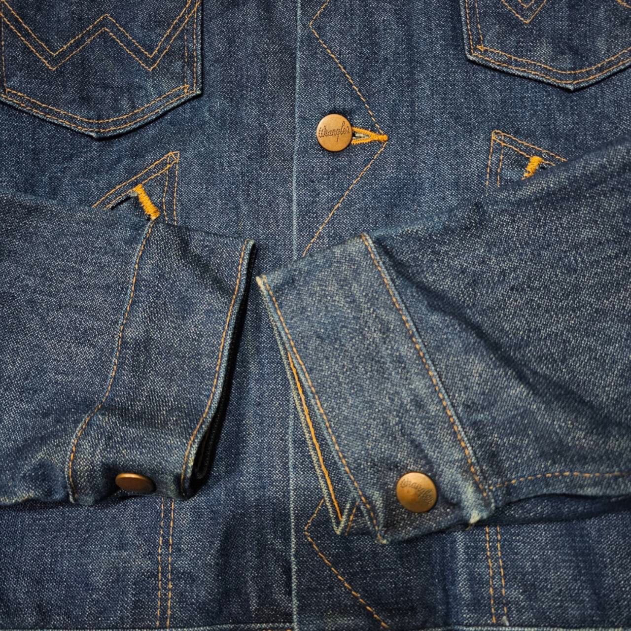 WRANGLER(ラングラー) 70~80's vintage 4pocket denim jacket/ヴィンテージ4ポケットデニムジャケット/70年代/80年代 74126PW SIZE 40 インディゴ