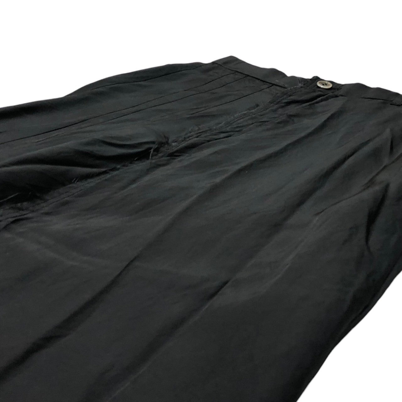 tricot COMME des GARCONS(トリココムデギャルソン) 04SS cupra long skirt キュプラ ロング スカート TM-S059 SIZE M ブラック AD2003