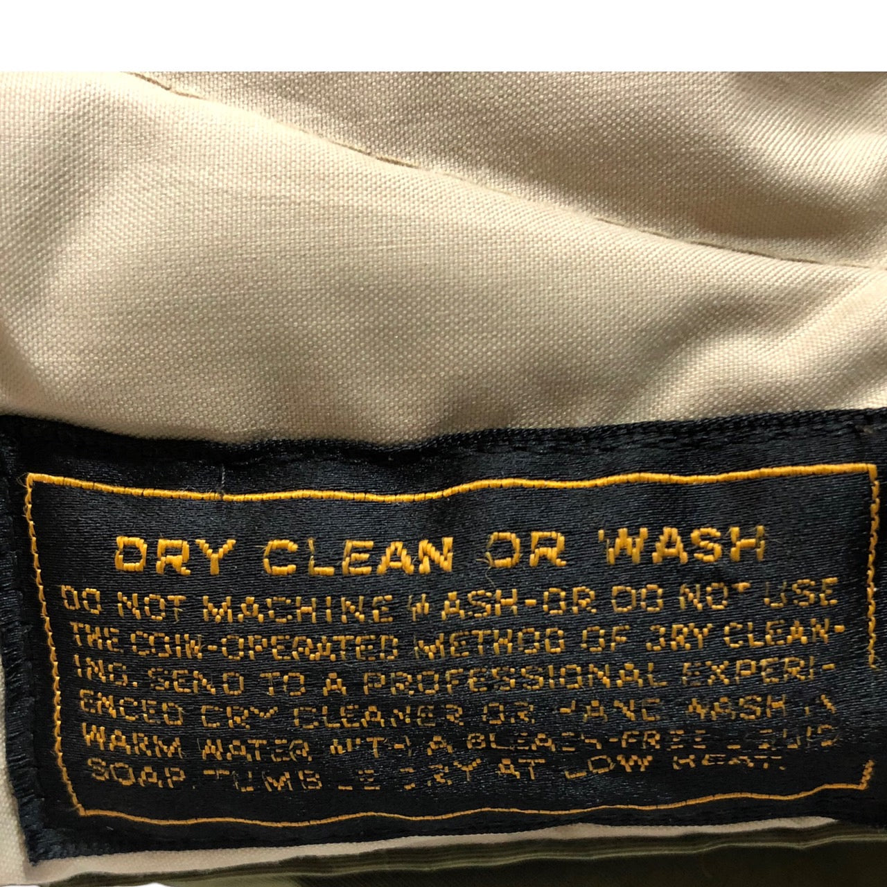 Eddie Bauer(エディーバウアー) 70~80'sミリタリーダウンジャケット カーキ L程度