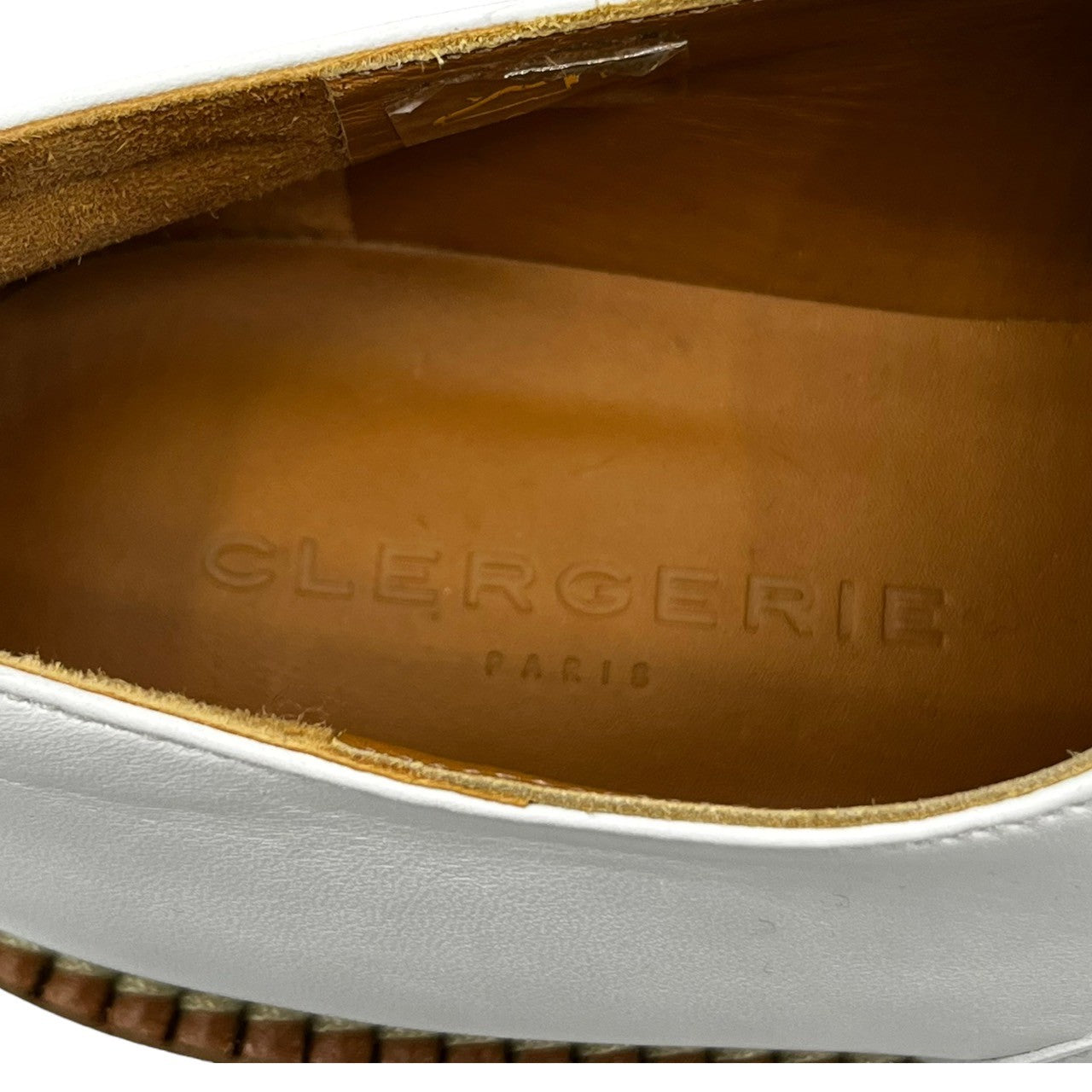 CLERGERIE(クレジュリー) BERLIN3 厚底 コンフォート シューズ ベルリン3 革靴 2517 37(23.5cm程度) ホワイト