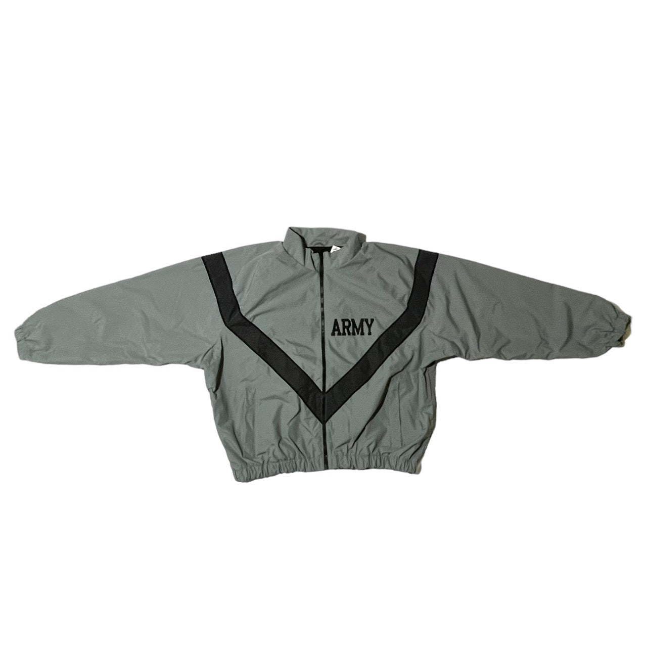 US AMRY(アメリカ軍) TRAINING JACKET/トレーニングジャケット/ナイロンジャケット 8415-01-465-4821 XL グレー