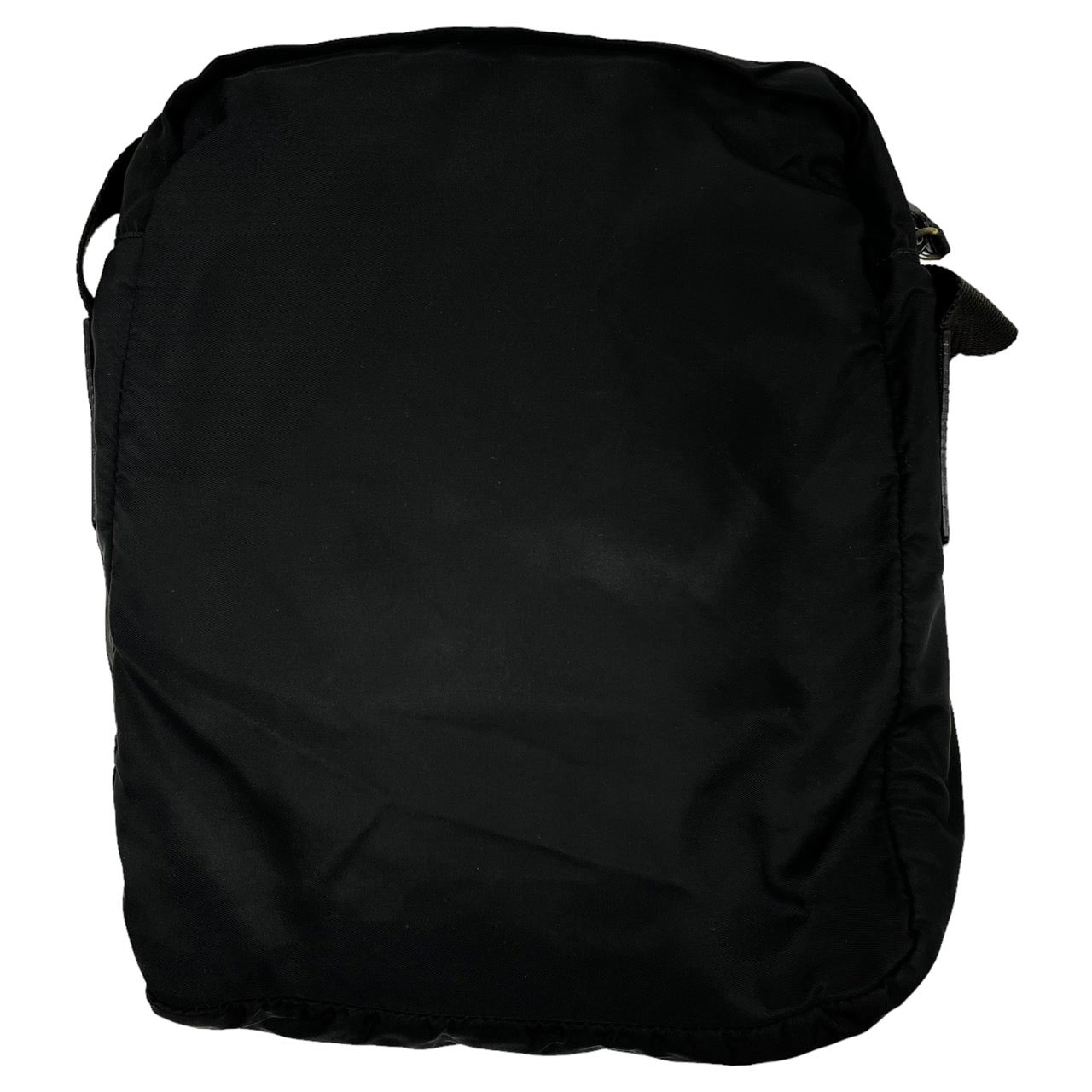 PRADA(プラダ) 98's box type nylon shoulder bag/ボックスタイプナイロンショルダーバッグ/90年代/ヴィンテージ/斜め掛け B7370F ブラック