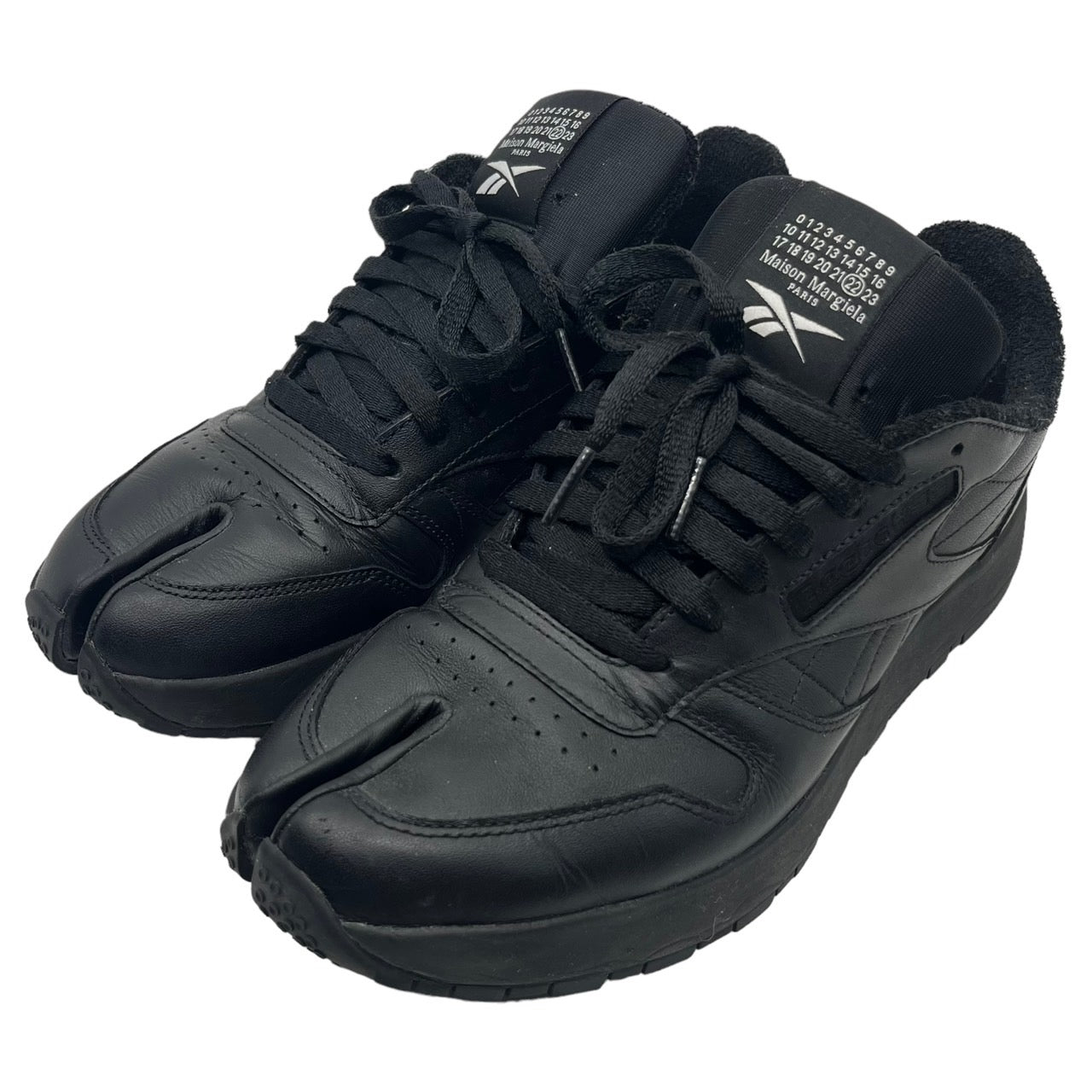 MAISON MARGIELA×Reebok (メゾンマルジェラ×リーボック) TABI SHOES SNEAKER BLACK CLASS