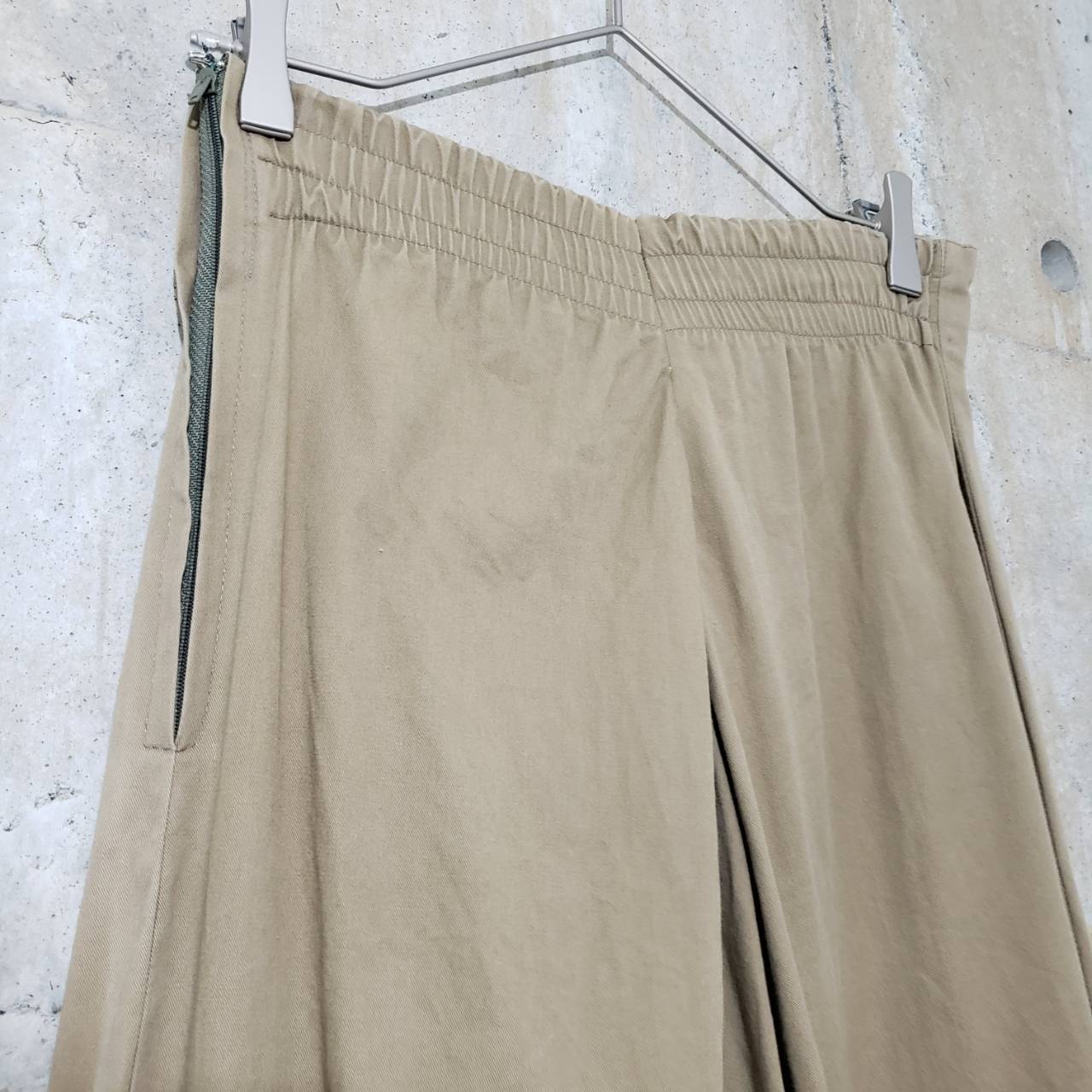 Euro Vintage(ヨーロッパヴィンテージ) Dandy_タックワイドパンツ 1(Mサイズ程度) ブラウン