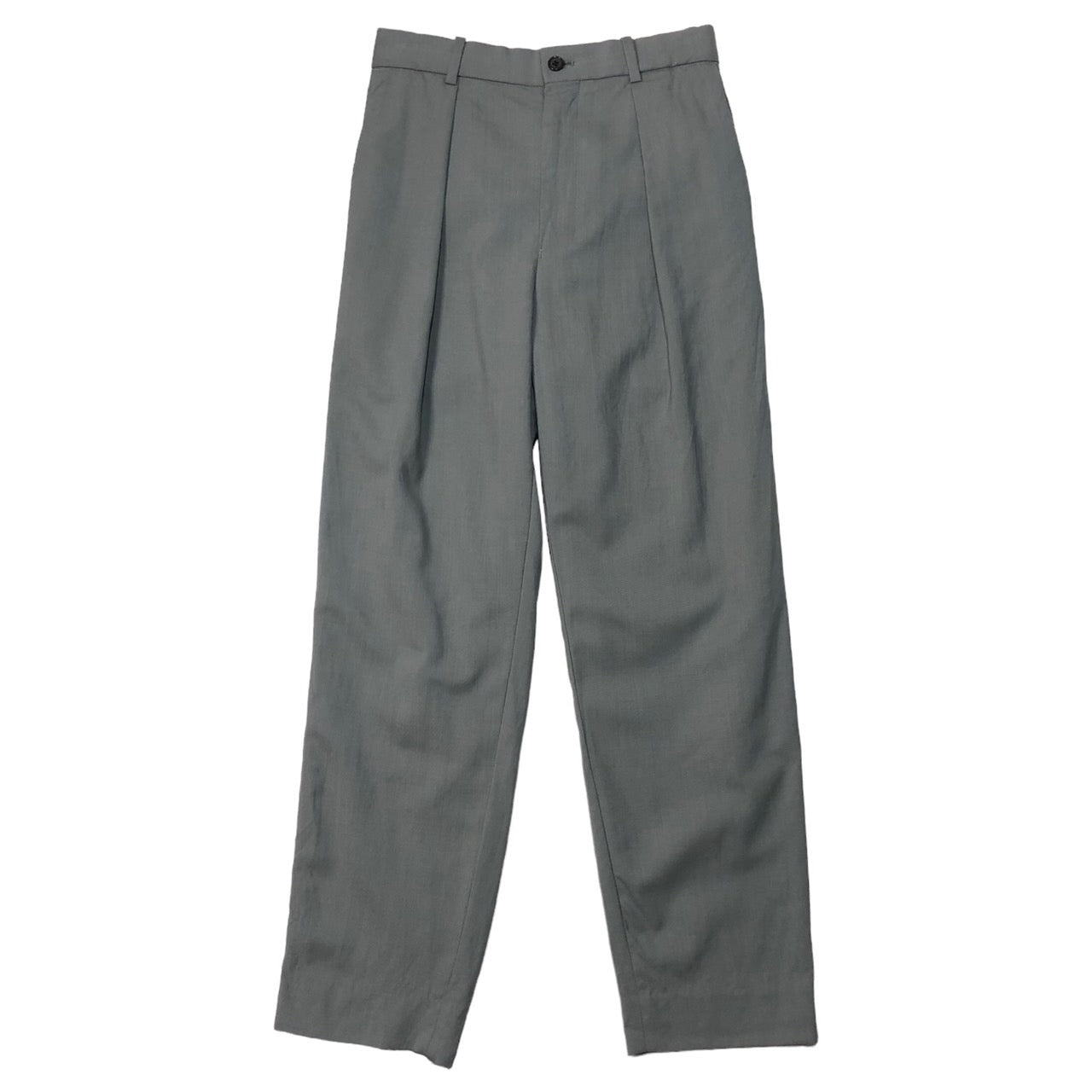 MARKAWARE(マーカウェア) 22SS PEGTOP TROUSERS/ペグトップトラウザー/パンツ/1タックスラックス A22A-09PT01C 1(S程度) チャコールグレー