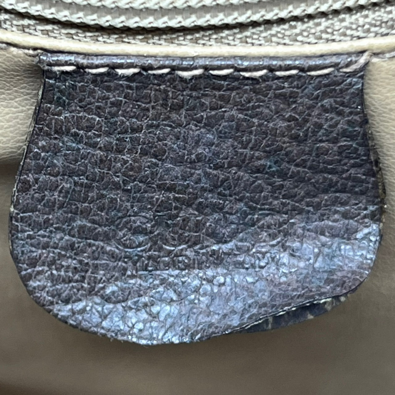 GUCCI(グッチ) old gucci mini boston bag/オールドグッチミニボストンバッグ/ヴィンテージ/旅行鞄/ハンドバッグ 002 39 6842 ベージュ×ブラウン PVC