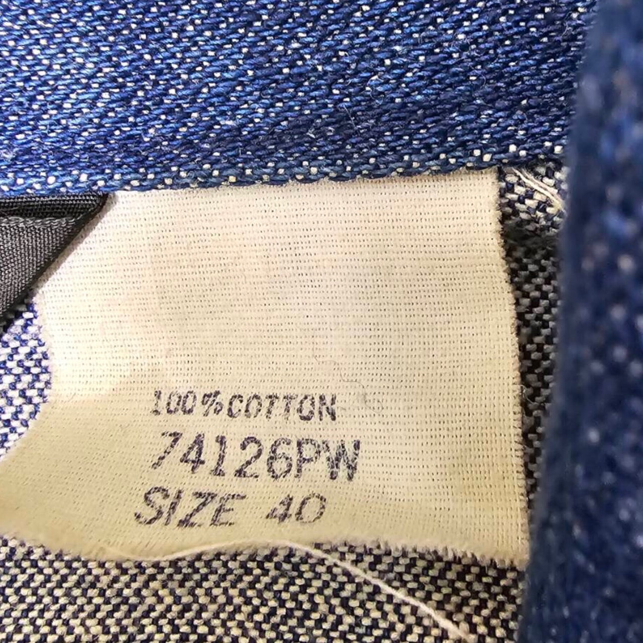 WRANGLER(ラングラー) 70~80's vintage 4pocket denim jacket/ヴィンテージ4ポケットデニムジャケット/70年代/80年代 74126PW SIZE 40 インディゴ